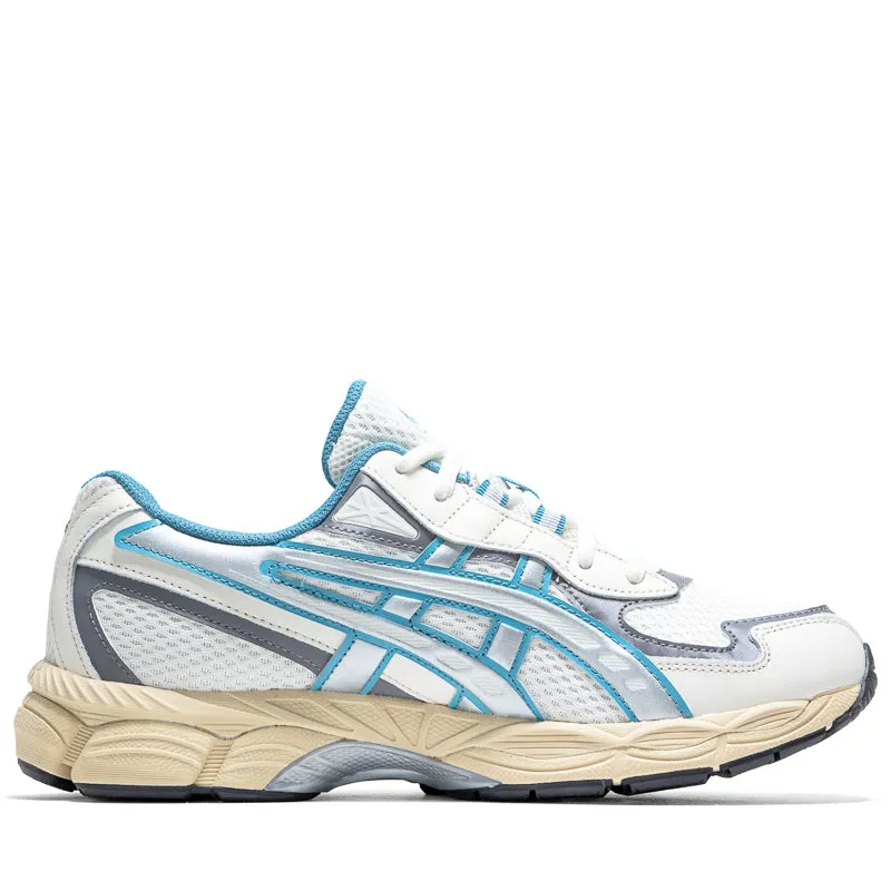 Asics Gel-NYC 2055 - Cream/Blue Teal Premium Leather
