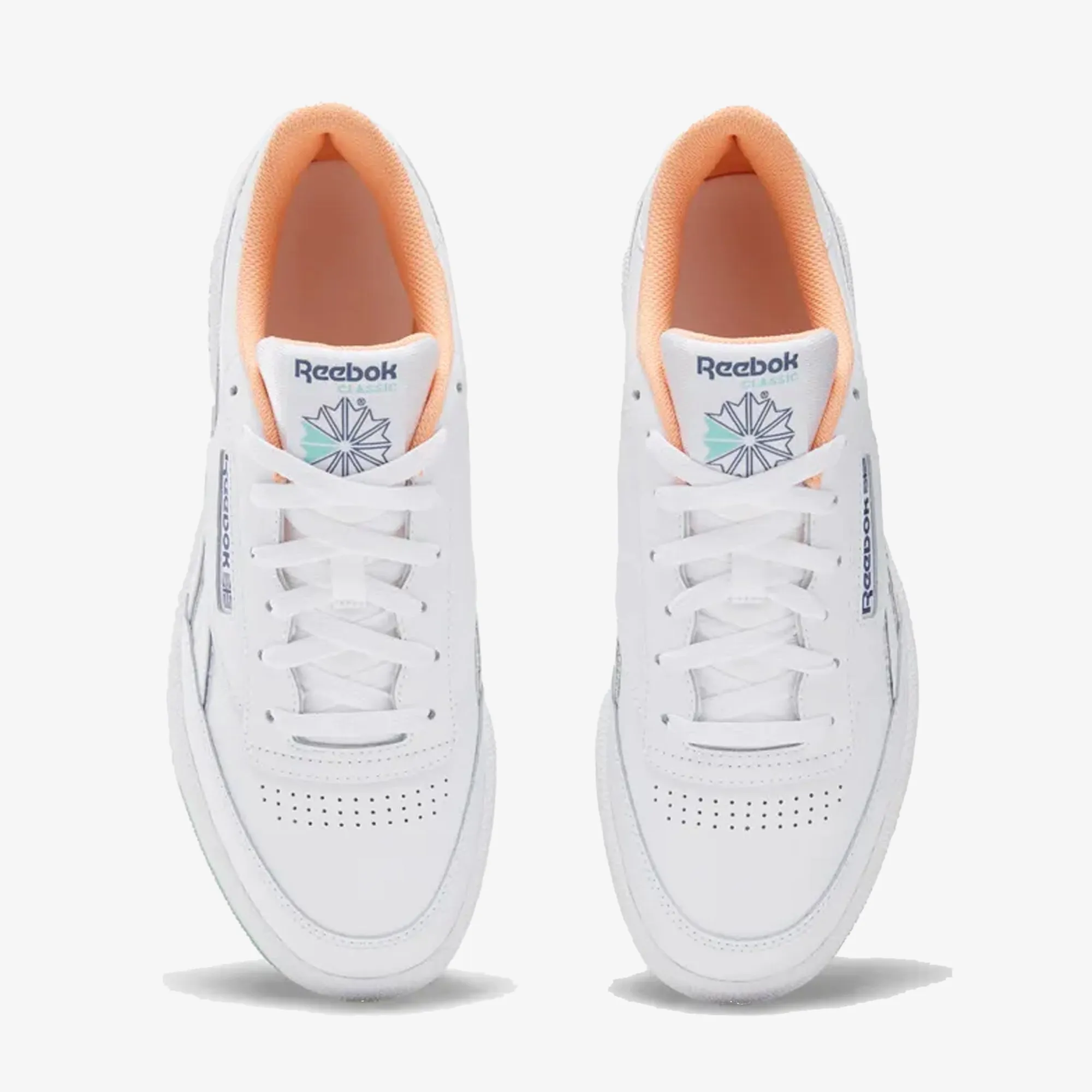 Quick Life Reebok | CLUB C REVENGE { WHITE/BLUE/ORANGE