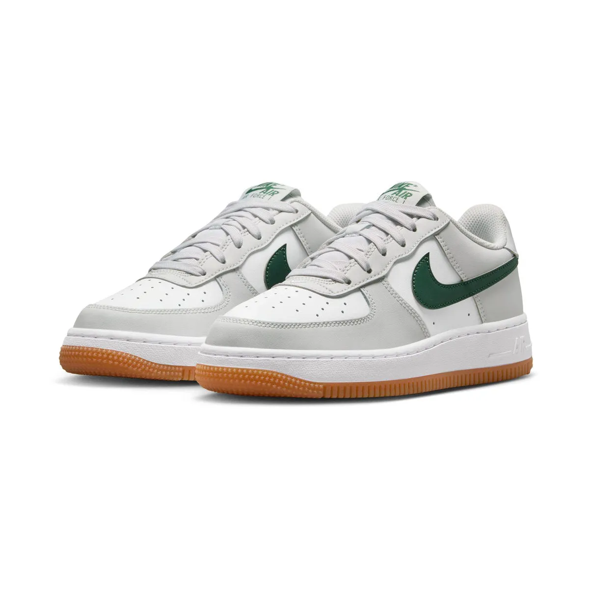 Nike Air Force 1 'Photon Dust Fir Gum White' Big Kids' Shoes Urban Path Hyper bounce