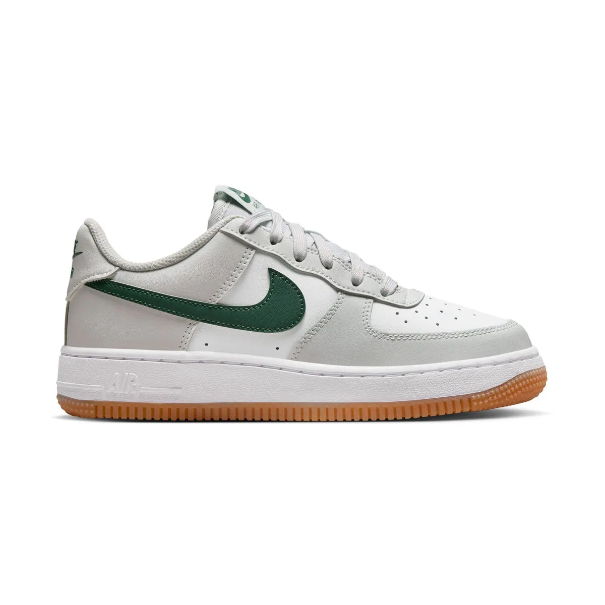 Responsive Ride Experience Comfort Essentials Nike Air Force 1 'Photon Dust Fir Gum White' Big Kids' Shoes