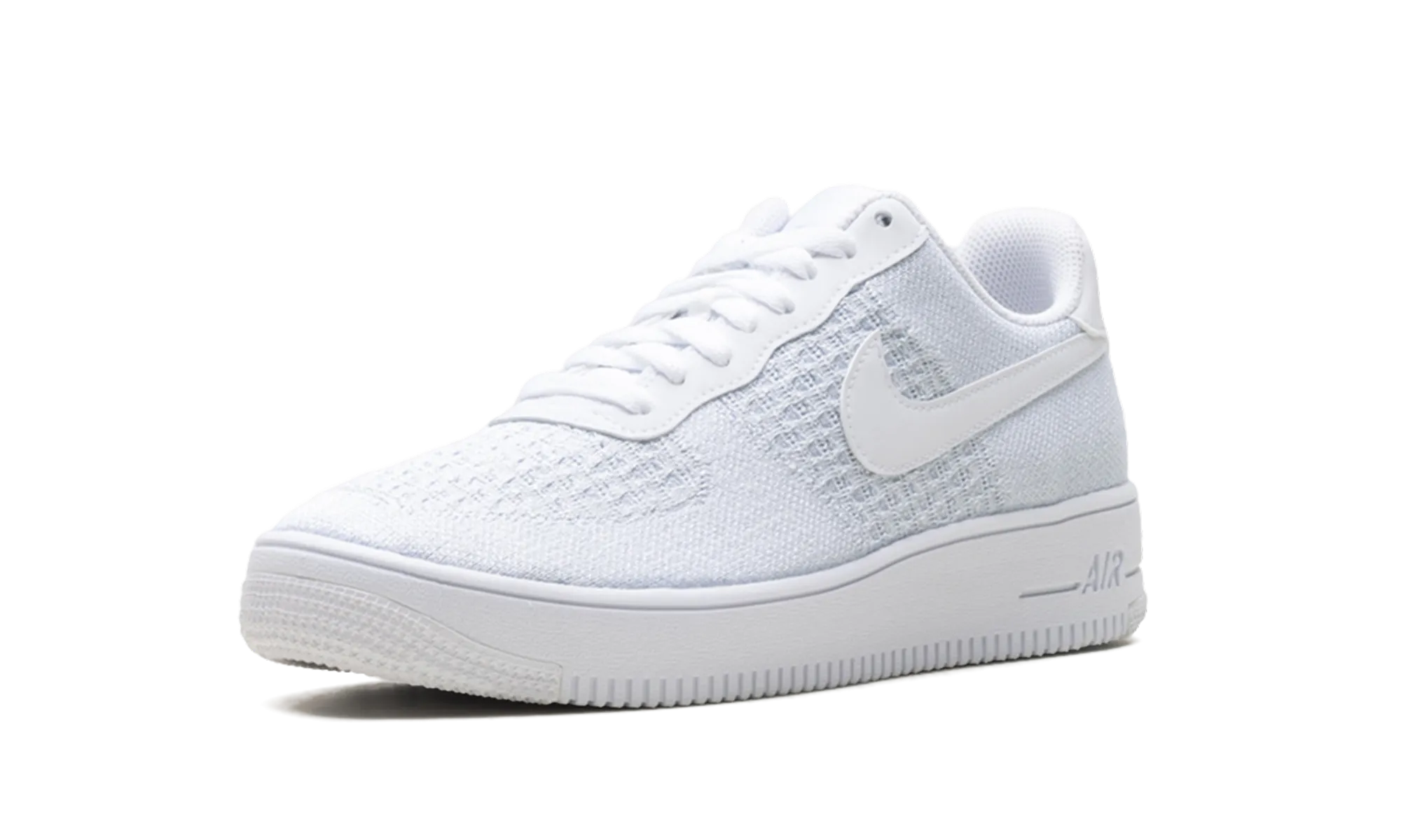 AIR FORCE 1 FLYKNIT LOW 2.0 "PURE PLATINUM" Traction pattern High Traction