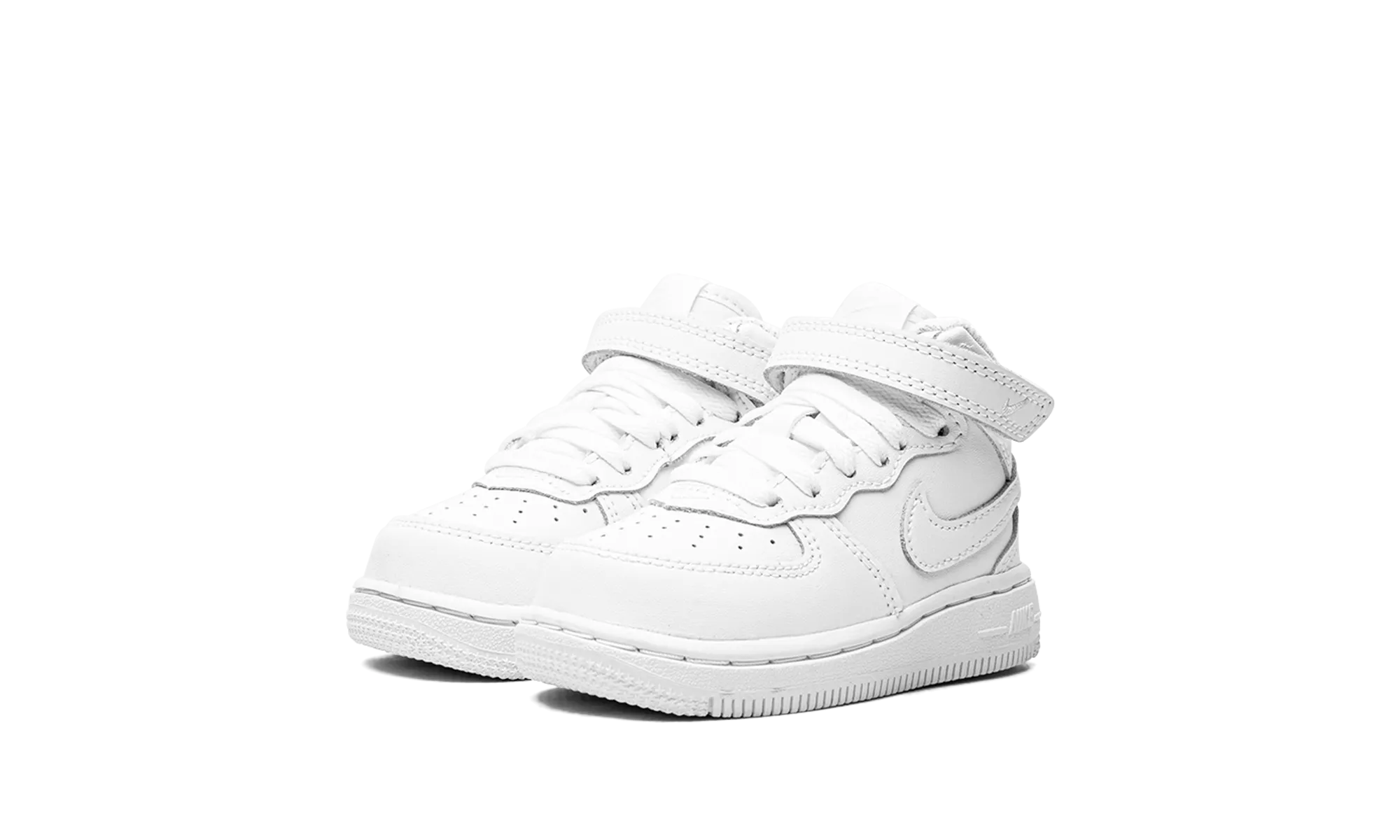 Canvas Performance Focus Air Force 1 Mid TD "White on White"