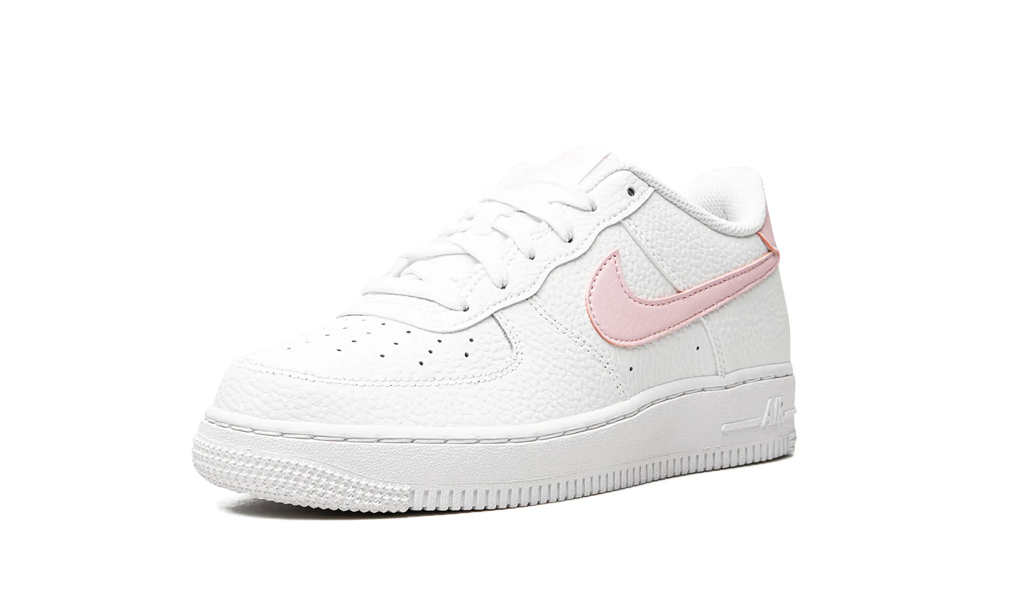 Air Force 1 Low GS "White / Pink Foam" Flexible Comfort Flexible Walk