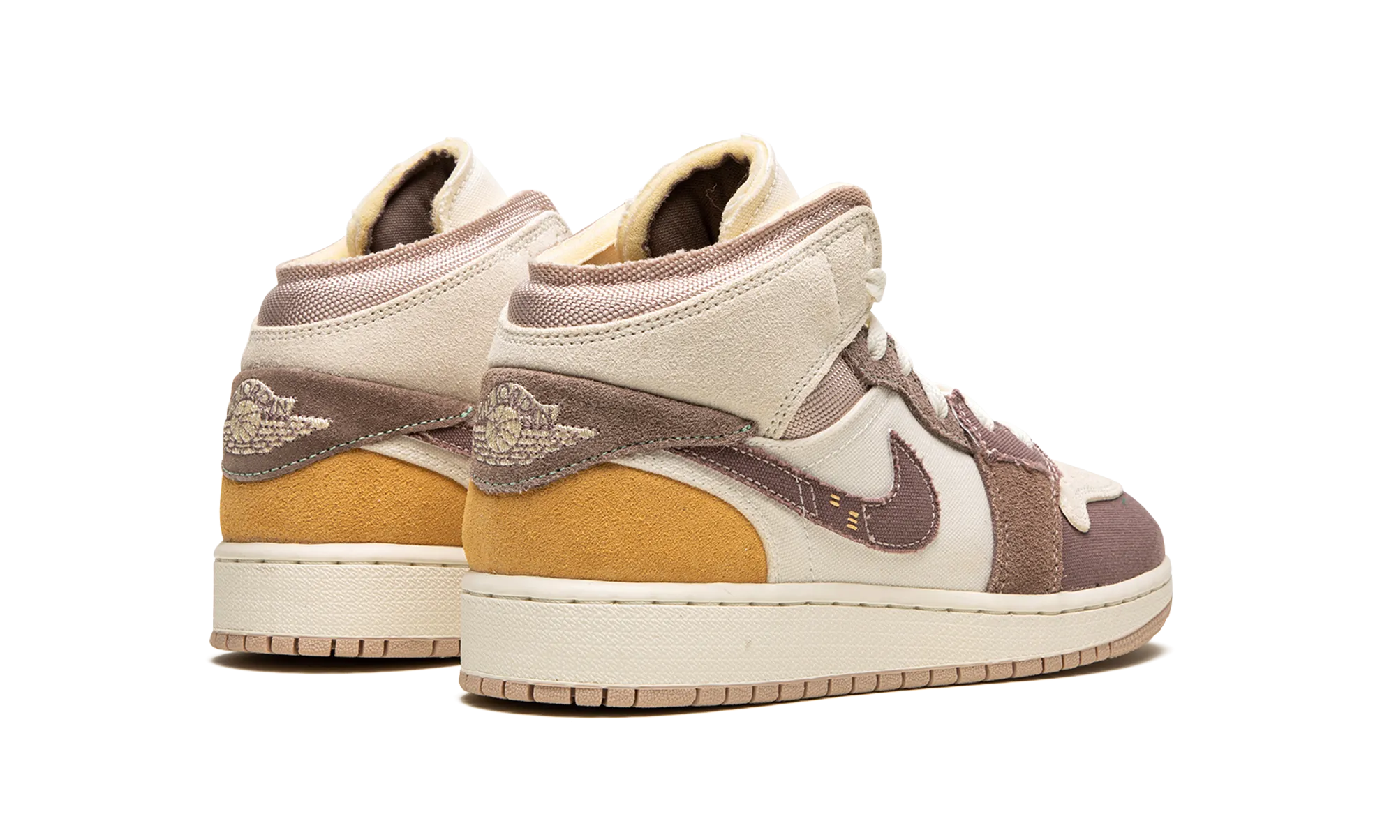 Air Jordan 1 Mid SE Craft GS "Inside Out - Taupe Haze" Arch   Support