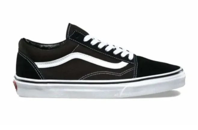 Vans Old Skool Pro Black/ White On Road