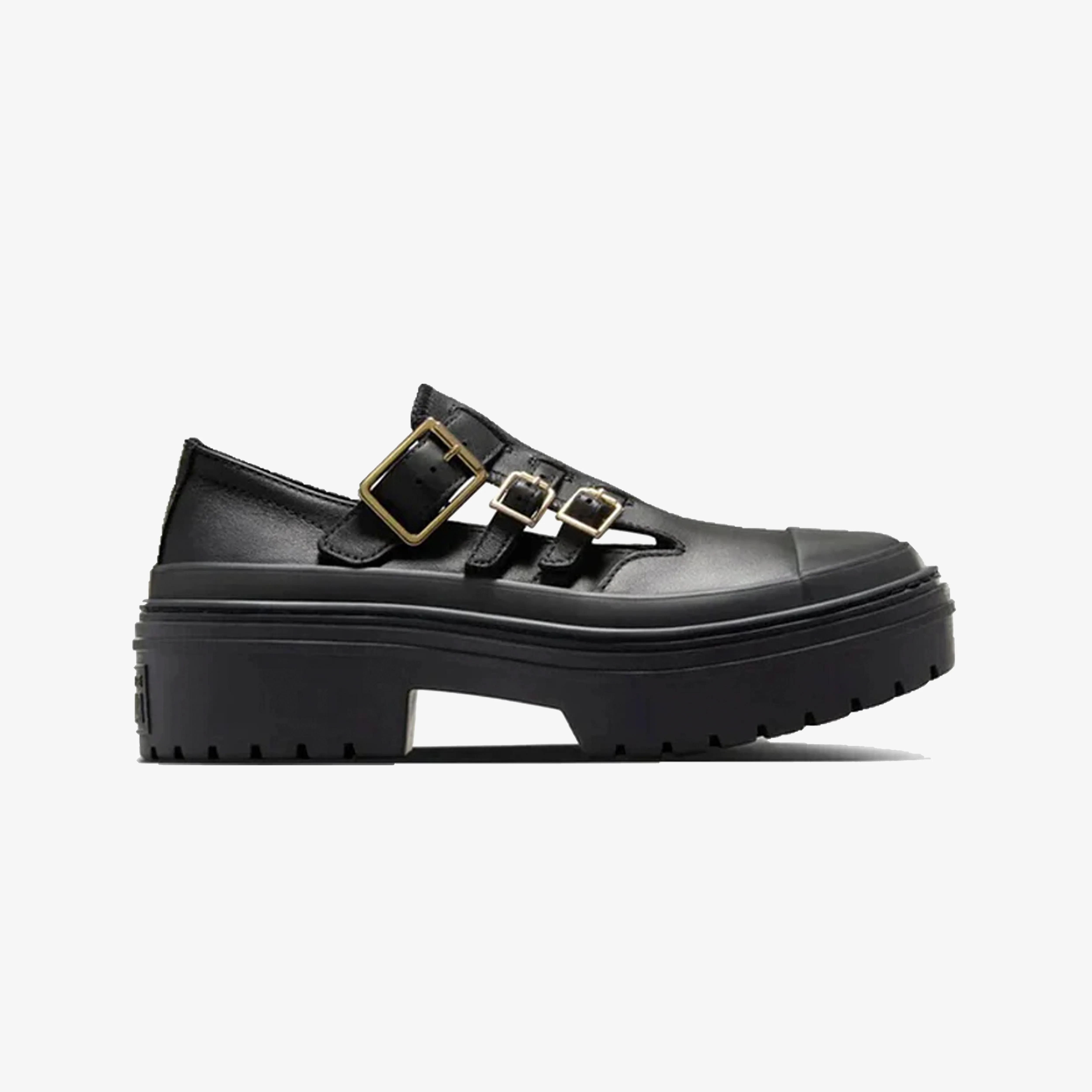 Converse | CHUCK TAYLOR ALL STAR LUGGED HEEL MARY JANE PLATFORM { BLACK Energy Powered