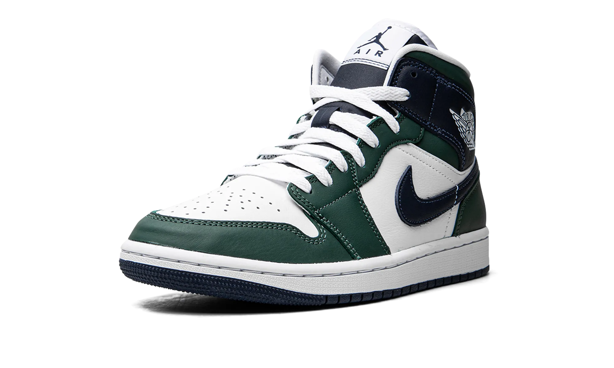 AIR JORDAN 1 MID SE WMNS "Noble Green" Soft Design Quick Dry Liner
