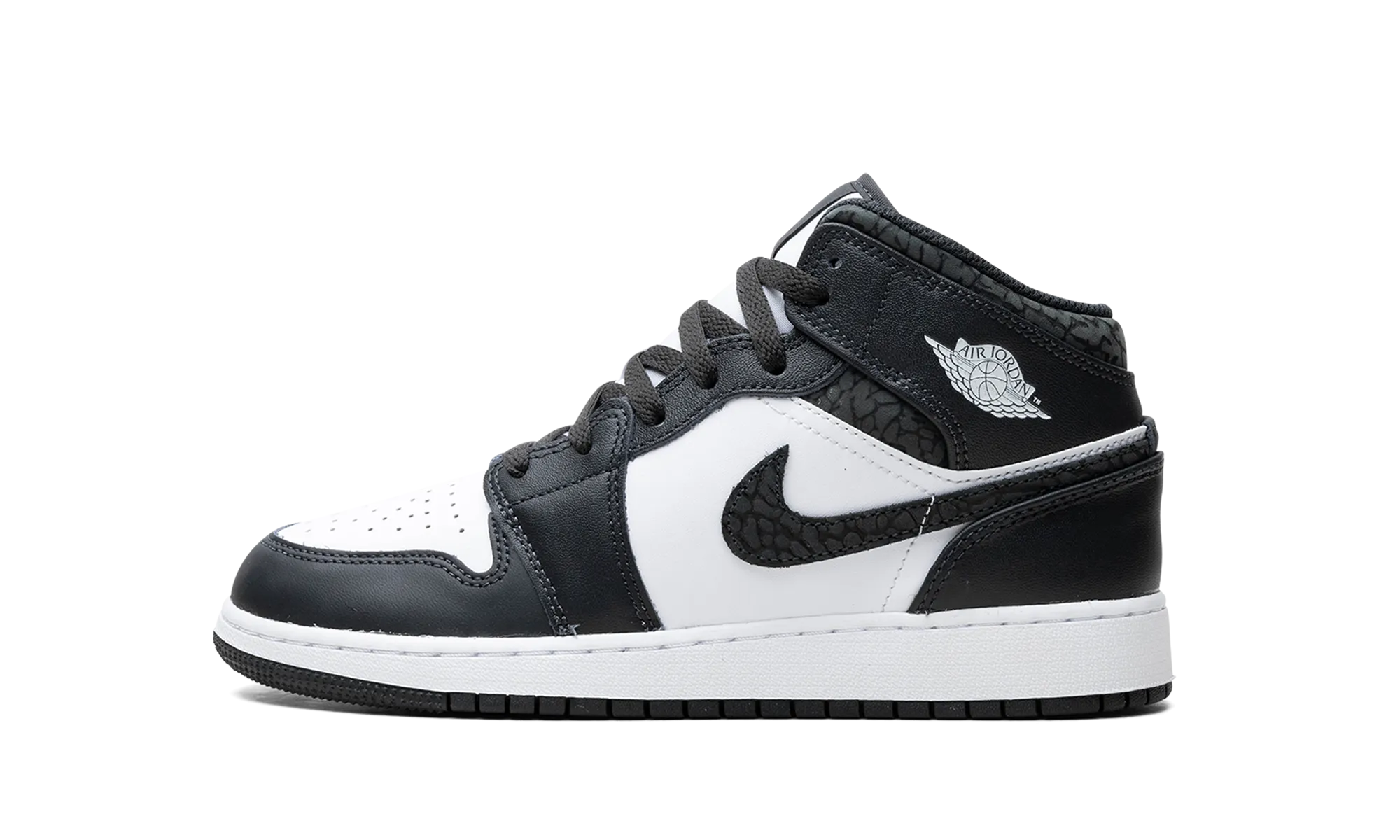 Air Jordan 1 Mid GS "Panda Elephant" ShockAbsorbing