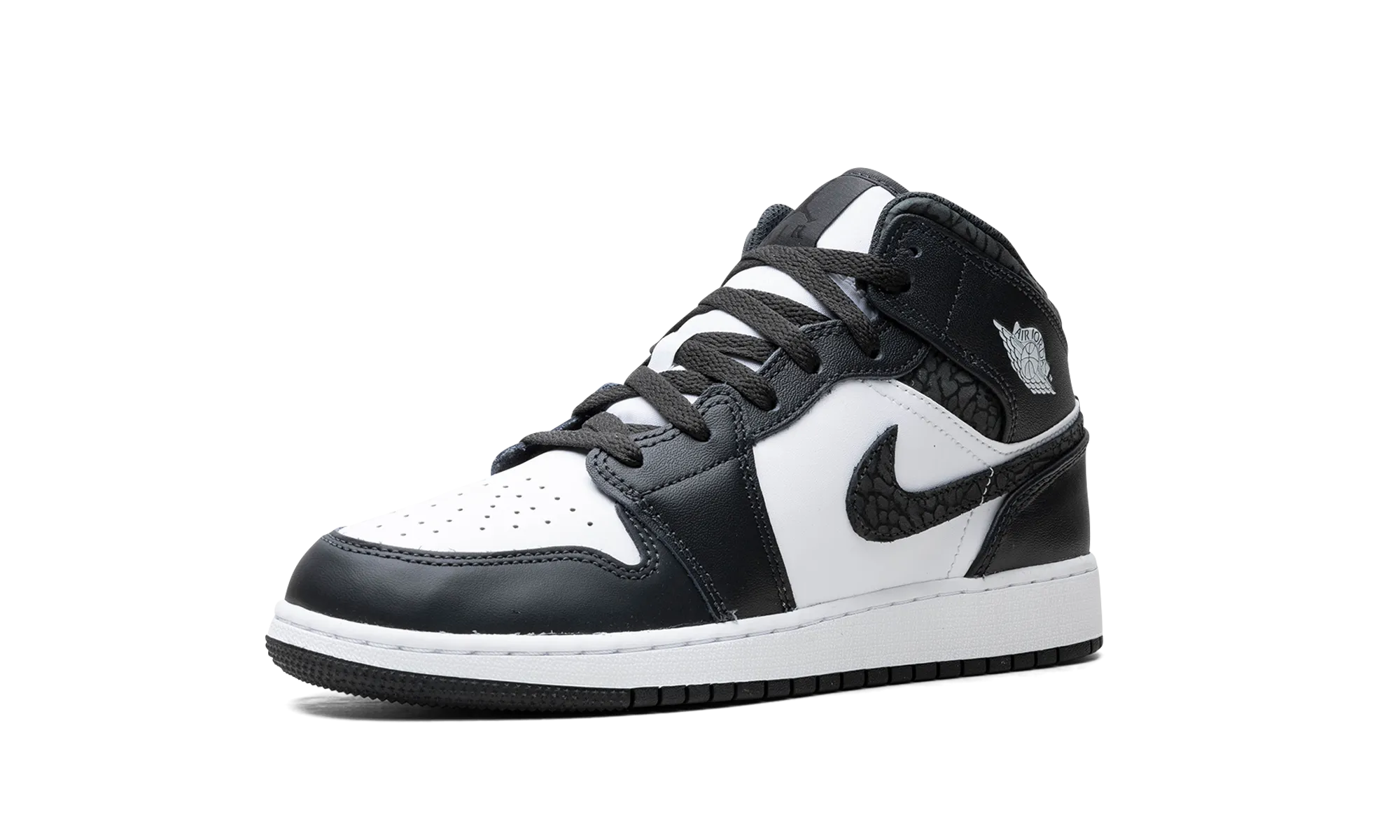 Structured Edge Air Jordan 1 Mid GS "Panda Elephant"