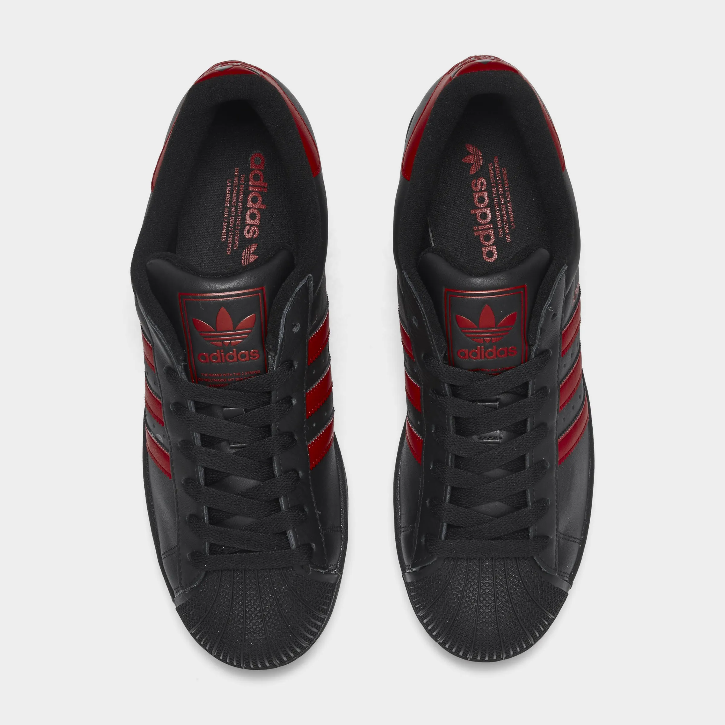 adidas Superstar II Black / Red Sports Precision Core Routine