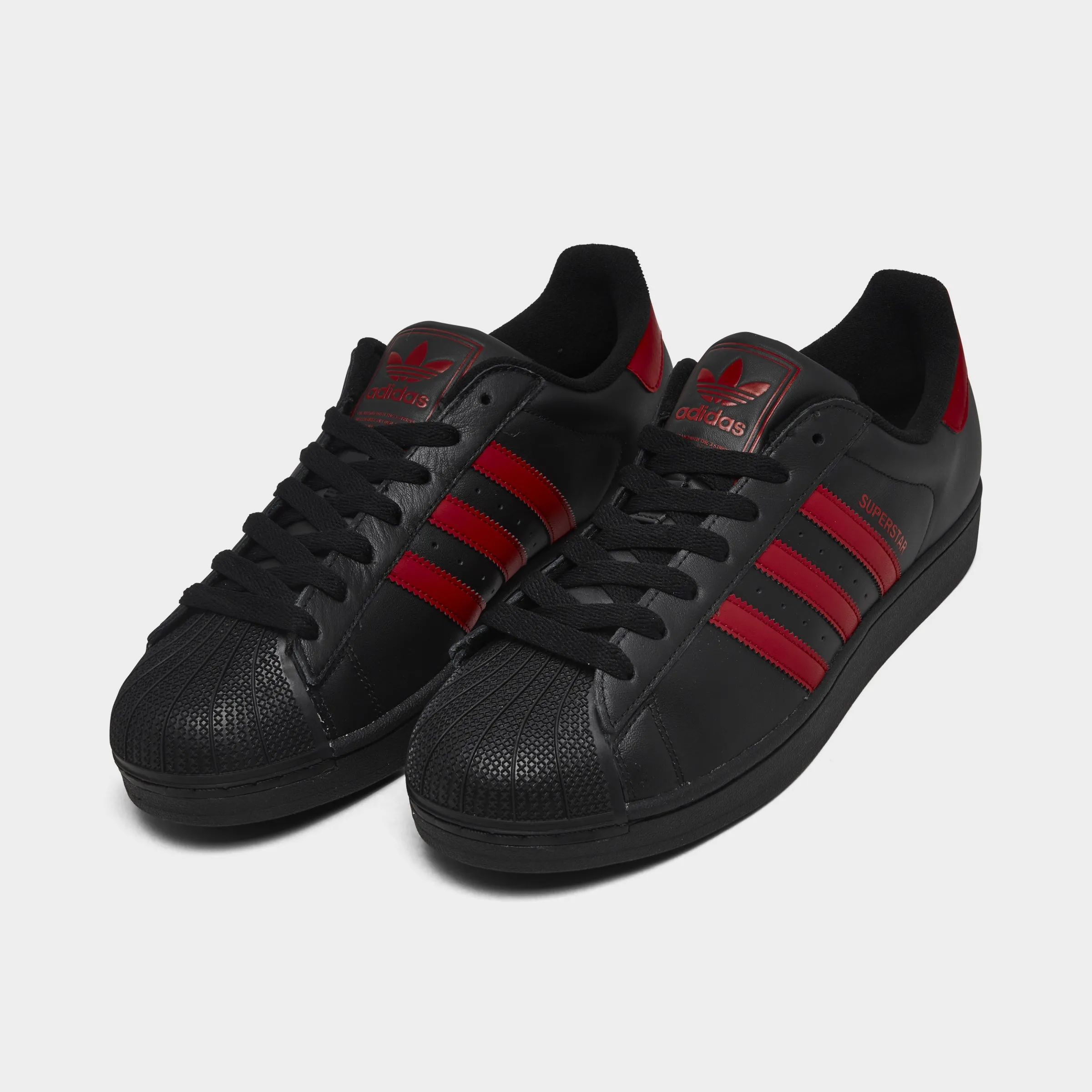 adidas Superstar II Black / Red Casual Vibe