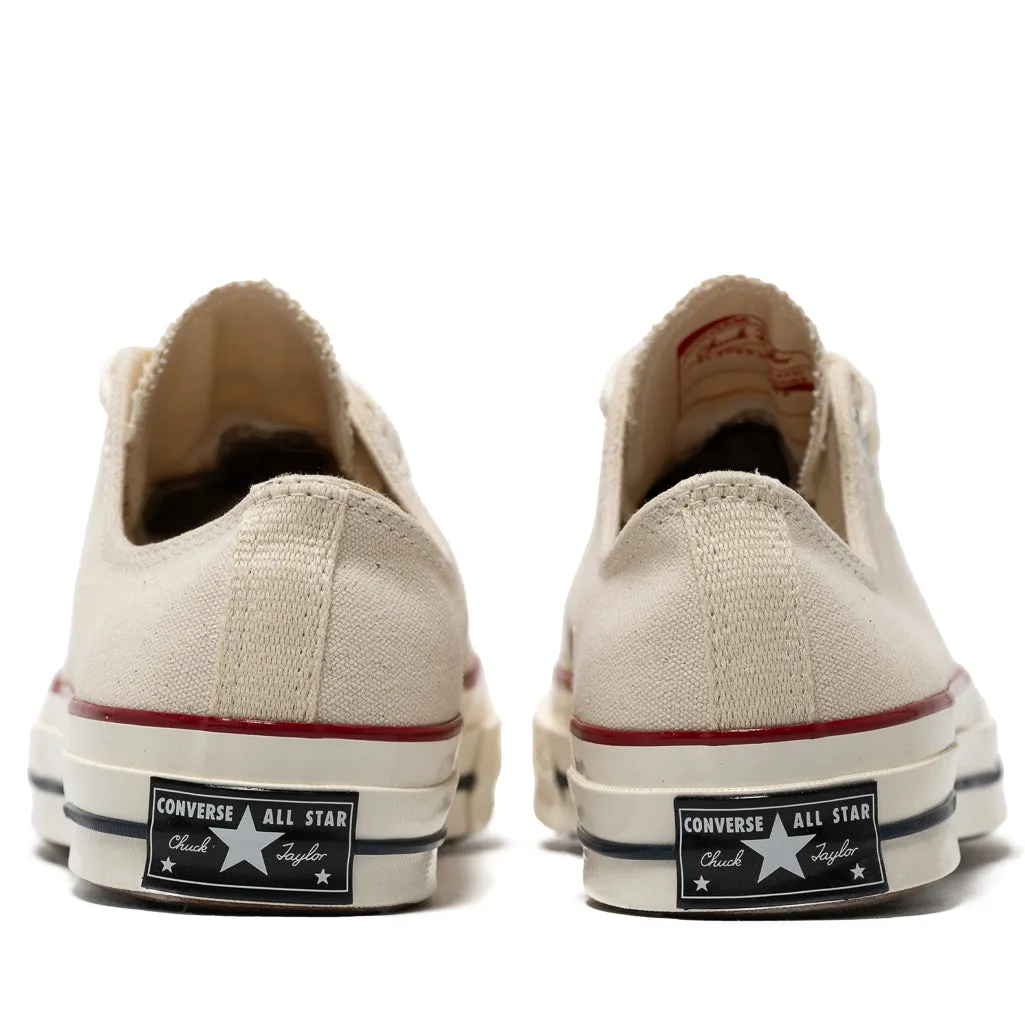 Converse Chuck 70 Low - Canvas Parchment/Garnet All Terrain Shoes