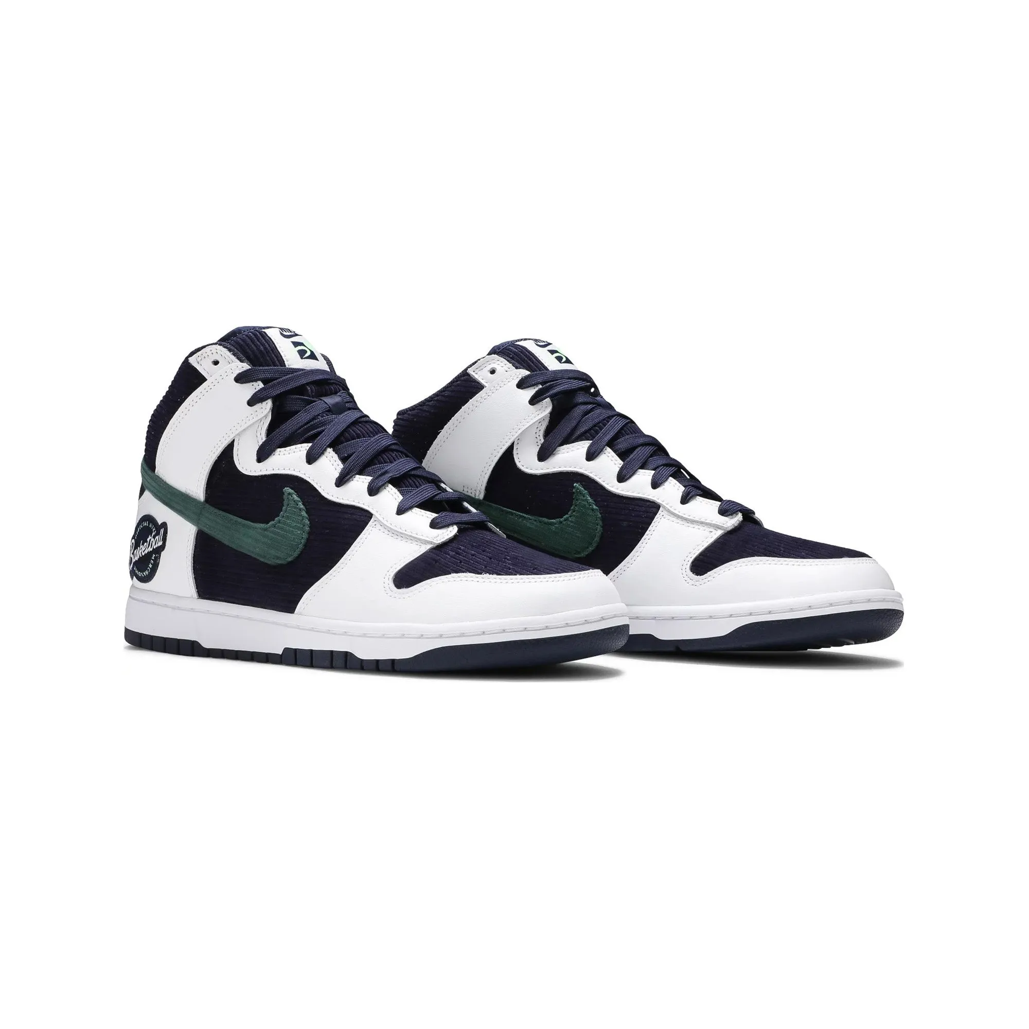 Dunk High 'Sports Specialties White Navy' (2021) Supportive grip