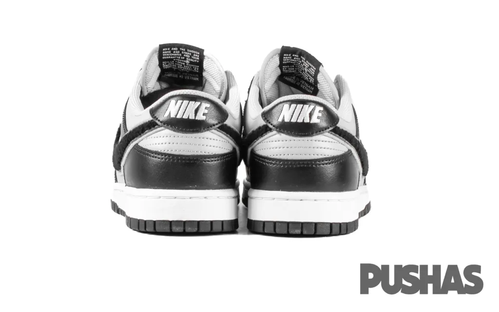 City Motion Dunk Low Chenille Swoosh 'Black Grey' (2022)