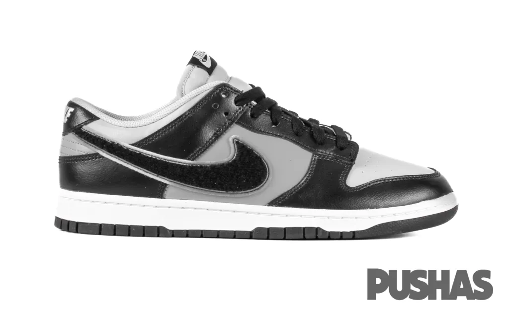 Dunk Low Chenille Swoosh 'Black Grey' (2022) Quick Dry Fabric Premium Sole
