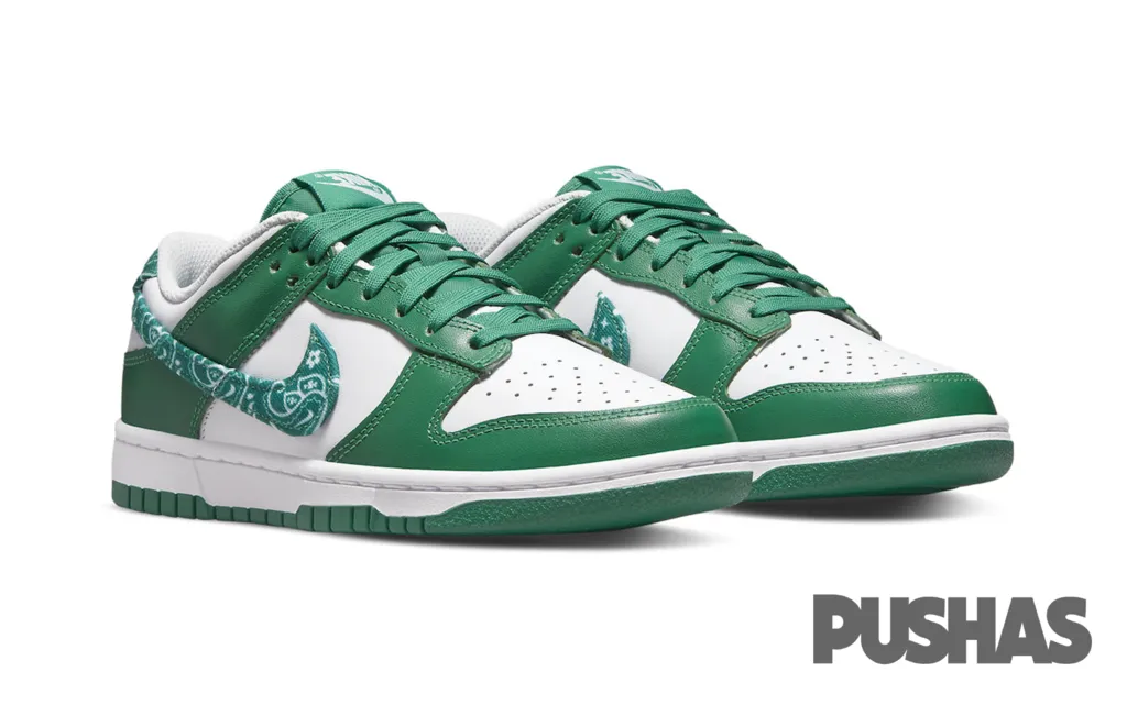 Dunk Low 'Essential Paisley Pack Green' Women's (2022) ToeBumper Dual Zone Traction