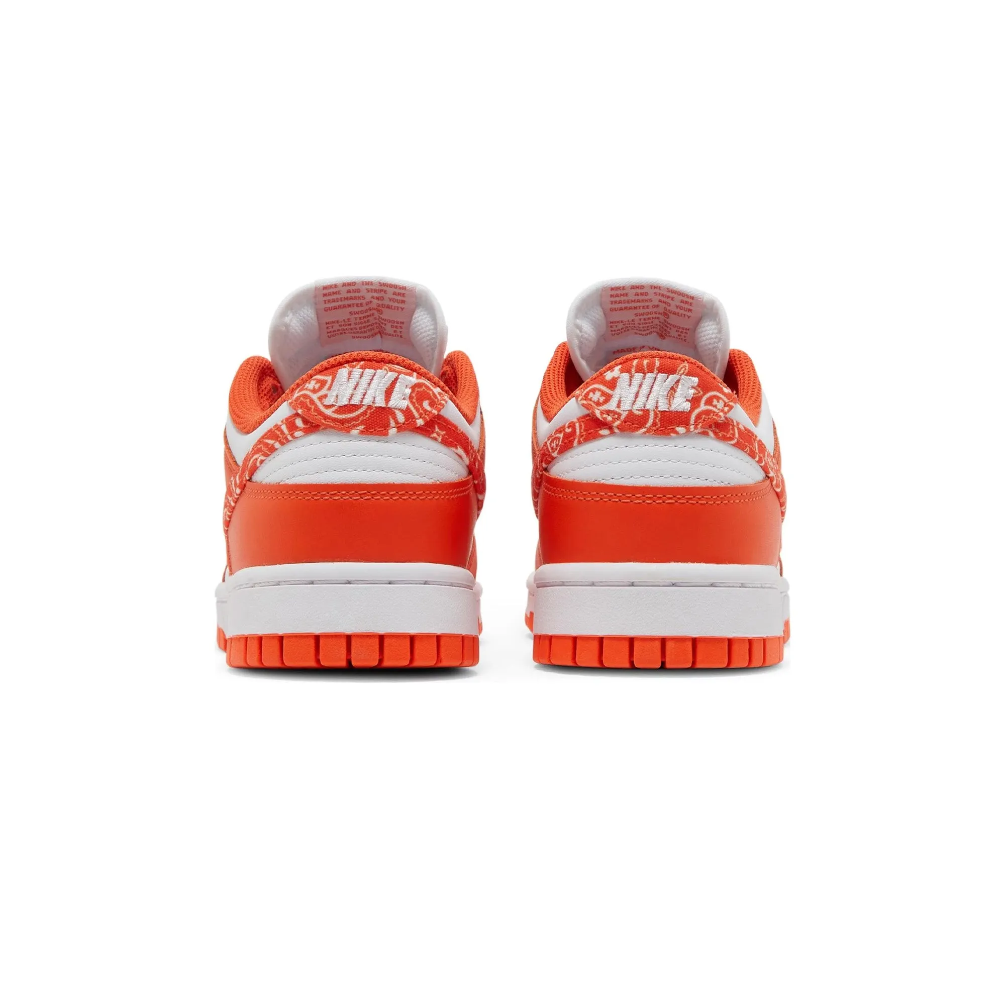 Puncture Resistant Plate Quick Steps Dunk Low Essential Paisley Pack Orange W (2022)