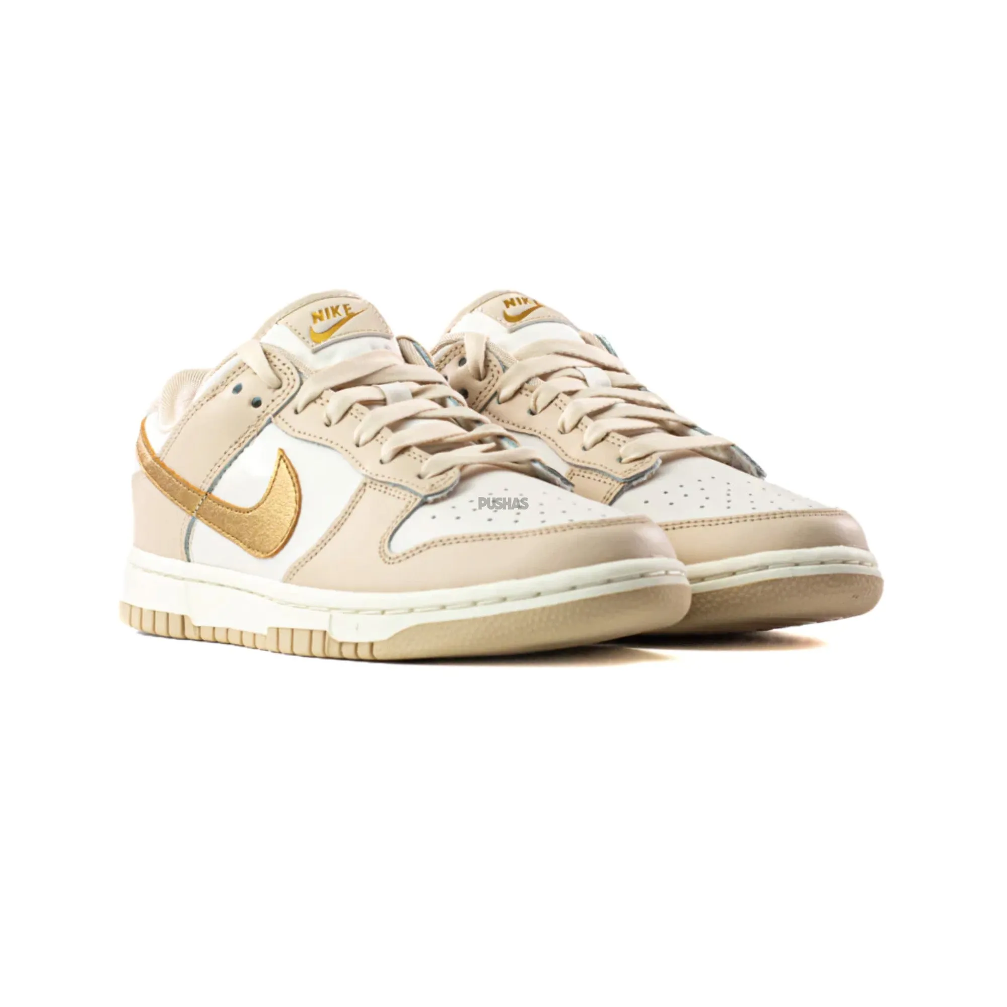 Dunk Low 'Phantom Metallic Gold / Gold Swoosh' W (2022) Stable Grip