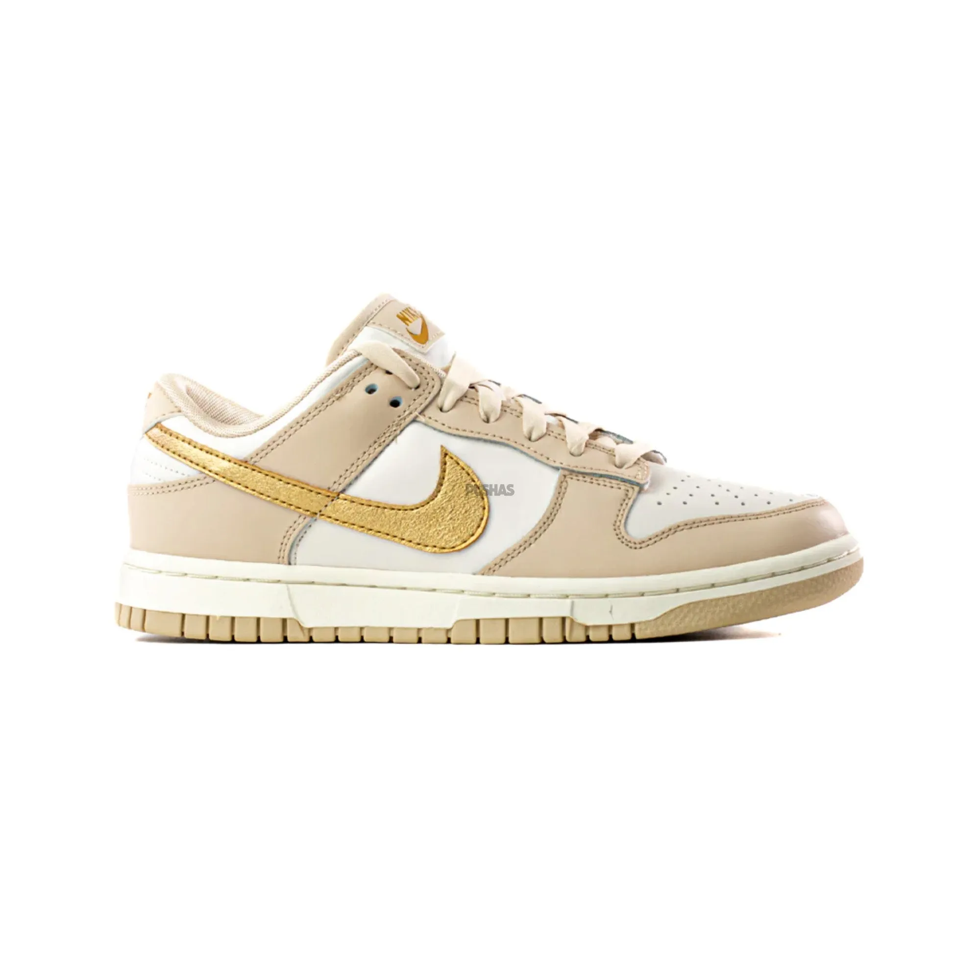 Dunk Low 'Phantom Metallic Gold / Gold Swoosh' W (2022) All-Day Durability