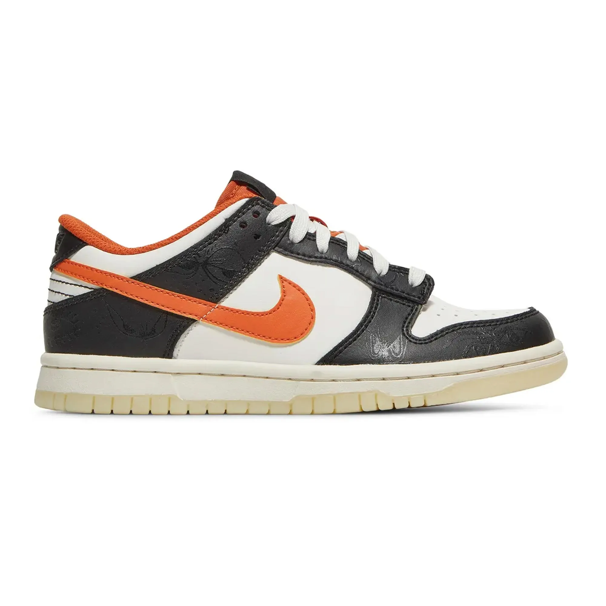 Curved Heel Counter Dynamic Arch Dunk Low PRM 'Halloween' GS (2021)