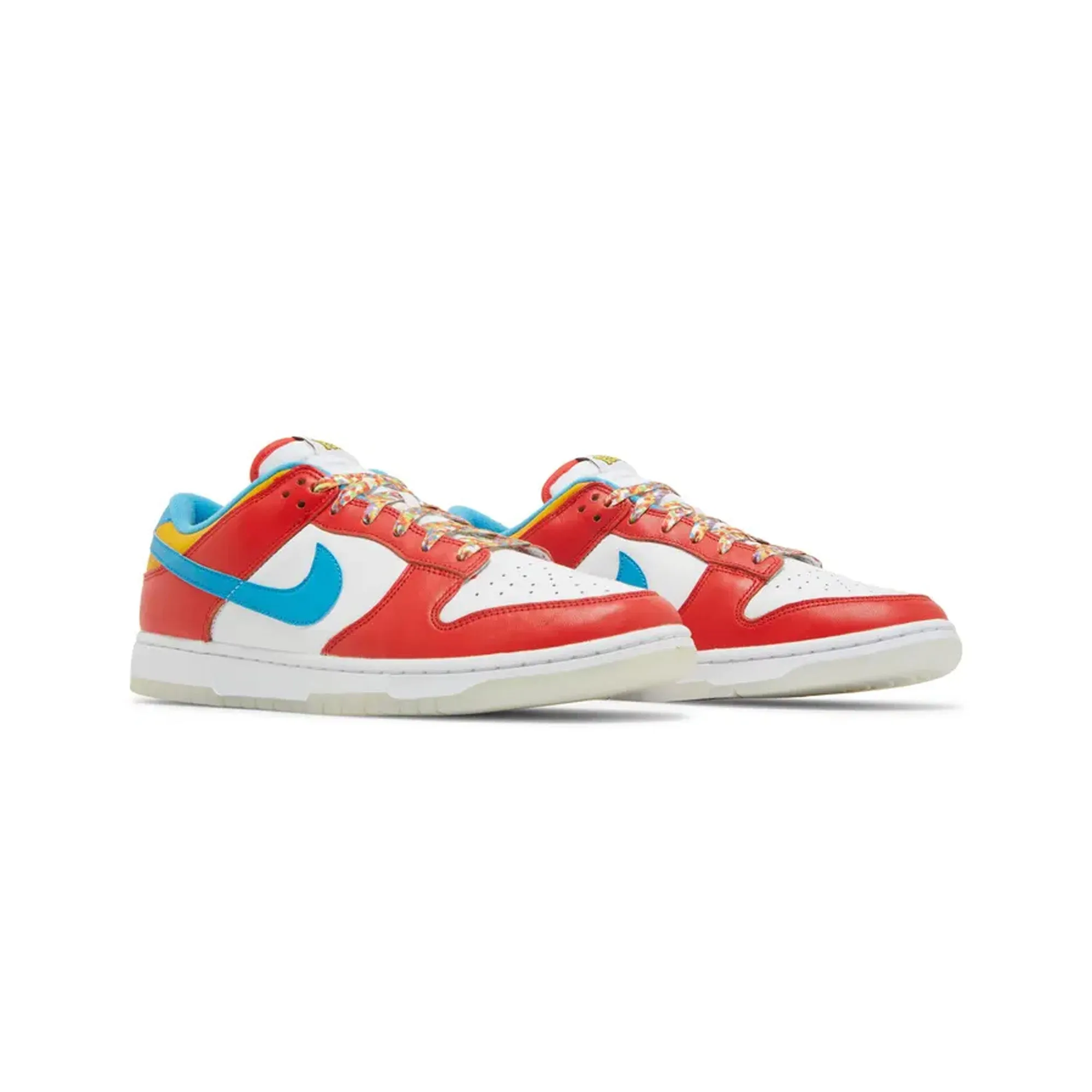 Smooth Feel Compression Balanced Midsole Dunk Low QS x LeBron James 'Fruity Pebbles' (2022)