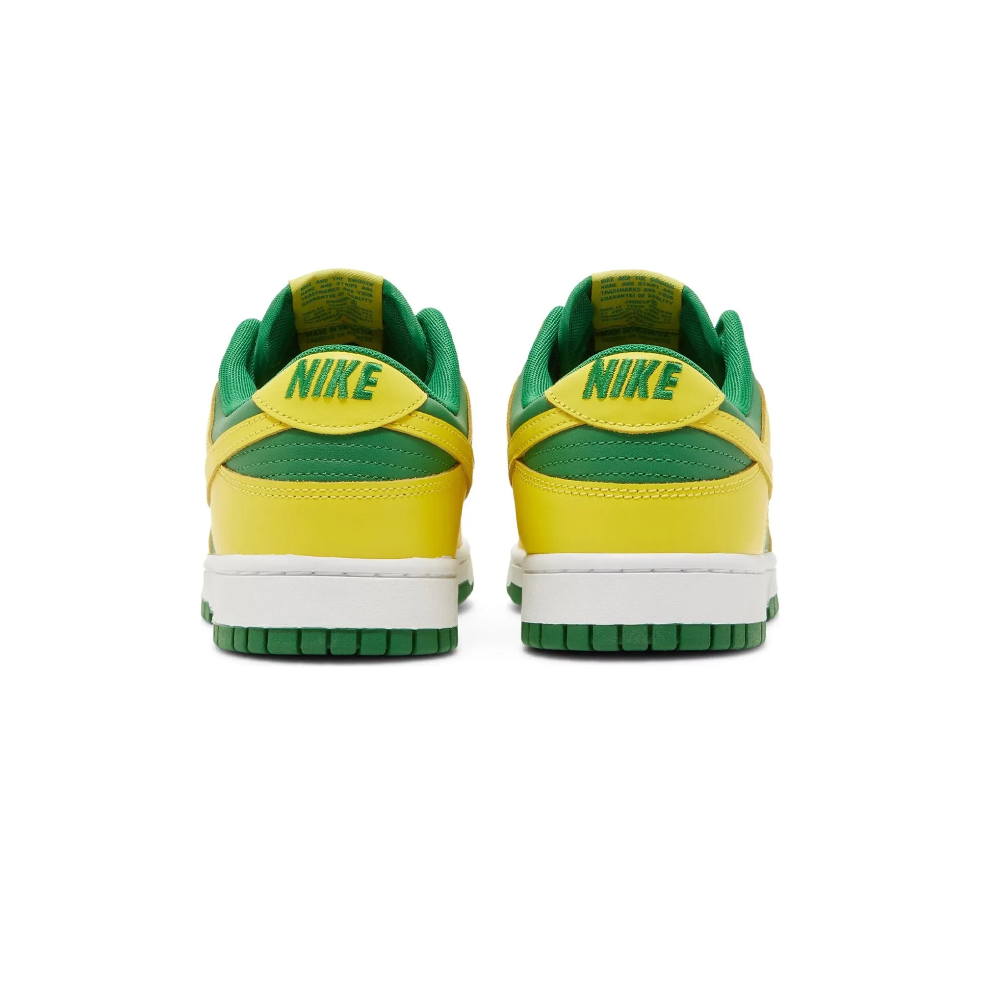 Dunk Low Retro 'Reverse Brazil' (2023) Ankle Hugging Design Foot Contouring