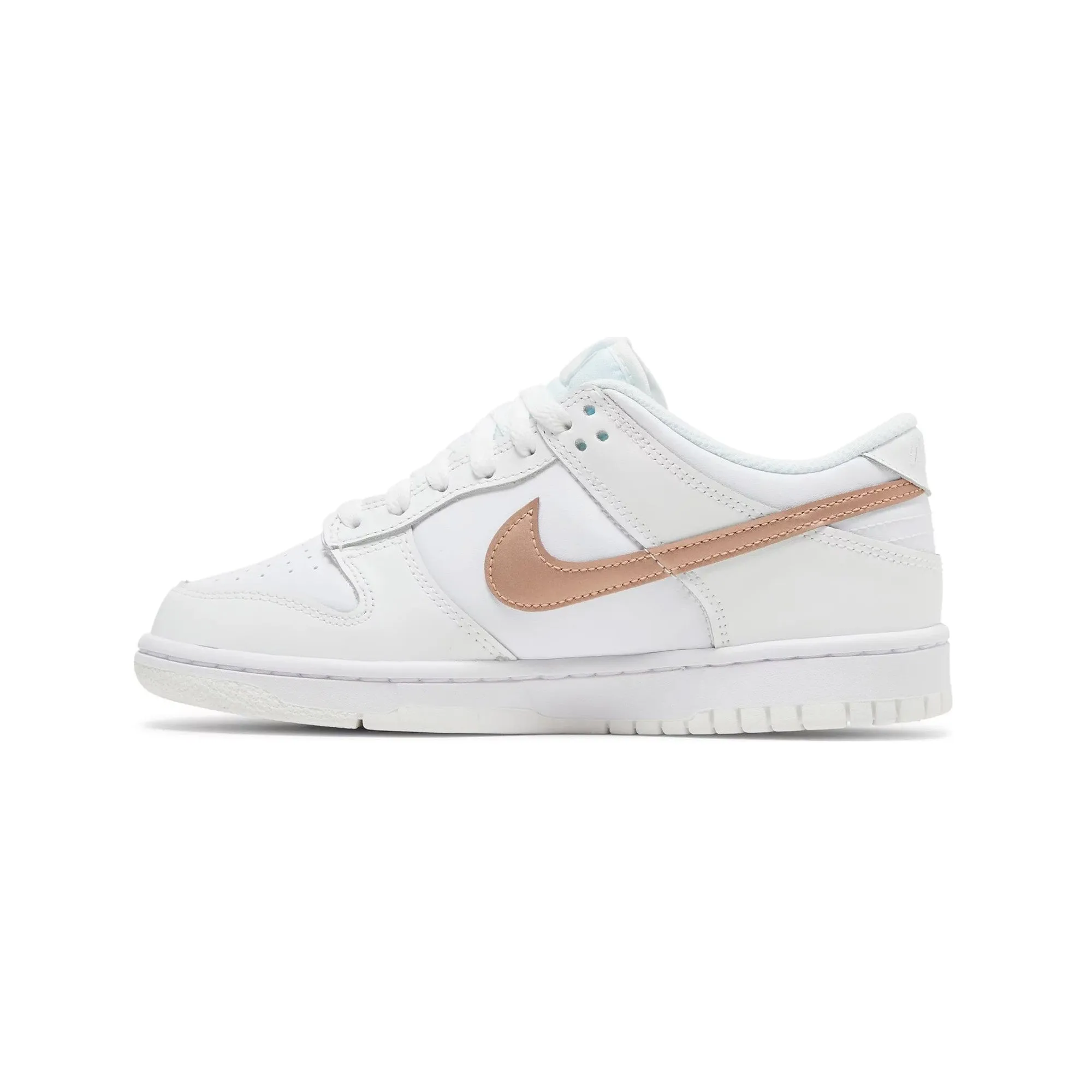 Dunk Low 'White Pink' GS (2022) Unbeatable cushioning