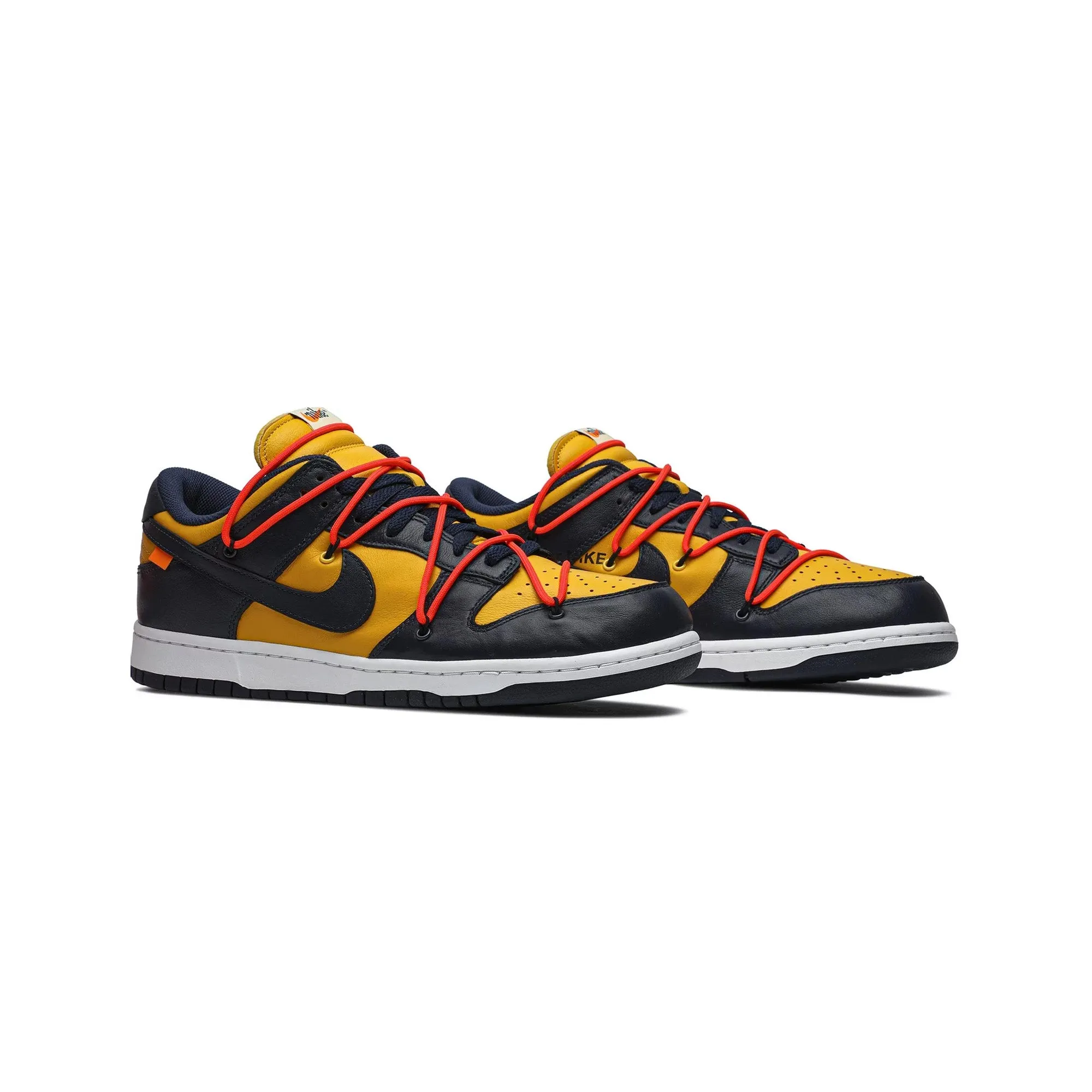Dunk Low x Off-White - University Gold Midnight Navy (New) Fitness Edge Mid   Top