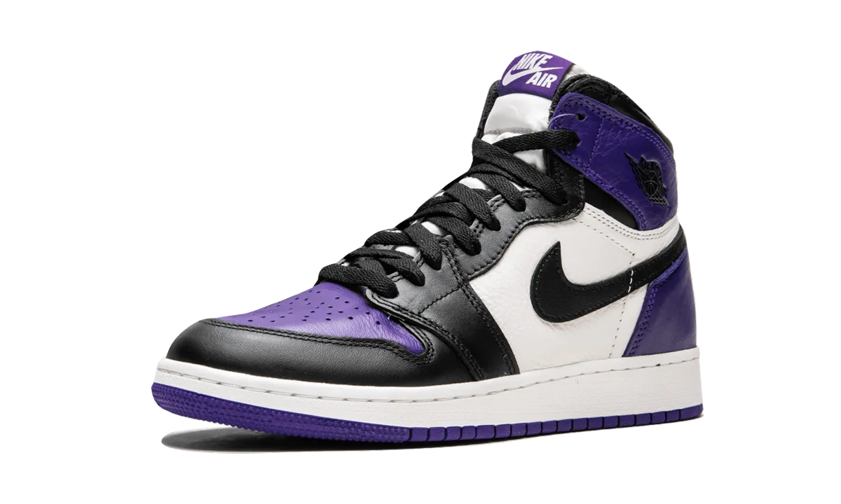 Air Jordan 1 Retro GS "Court Purple" Good Support