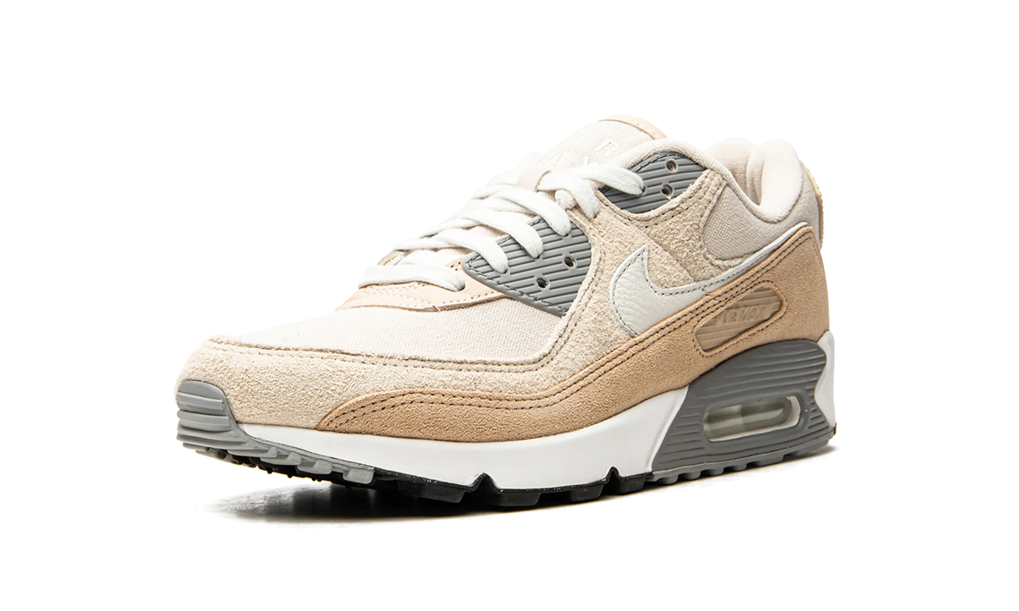 Air Max 90 "Desert Drab" suede - upper shoes running in poorly - maintained tracks shoes