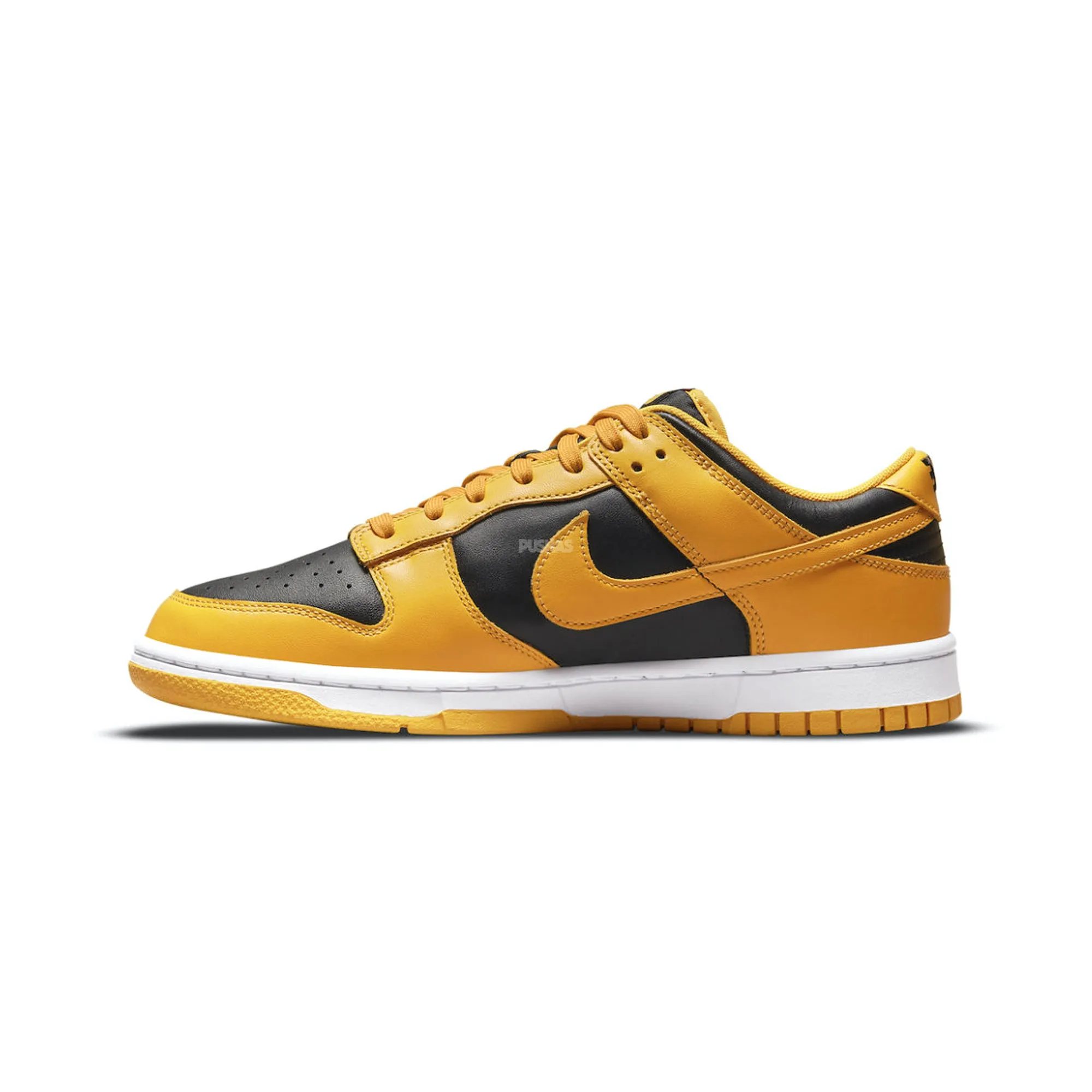 Lightweight Midsole Geometry Everyday Wear Nike Dunk Low 'Goldenrod' (2021)