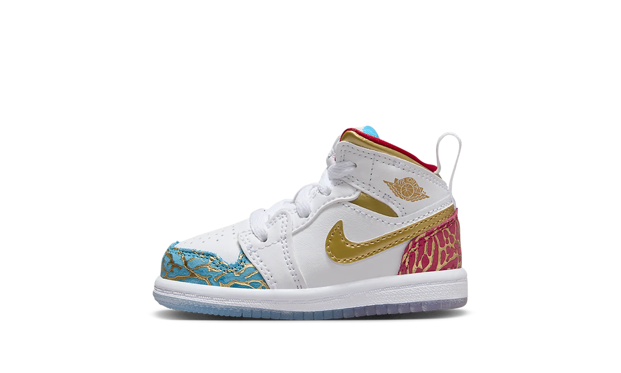 Relaxed Feel Sustainable Stitching Air Jordan 1 Mid TD "UNC to CHI"