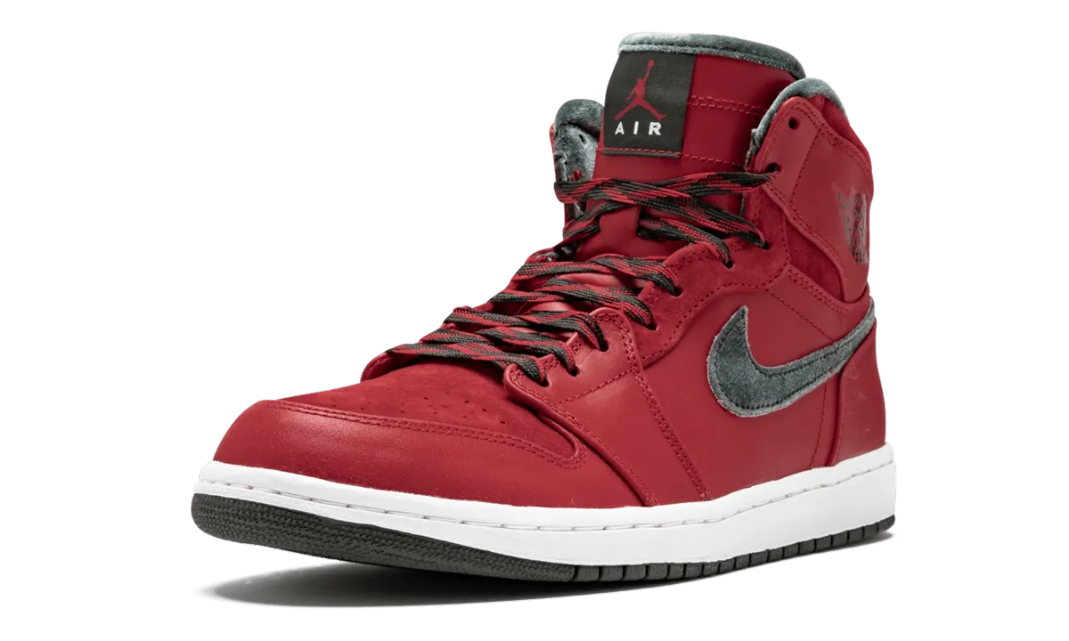 Pull   Tab Air Jordan 1 Retro Hi Premier "Red Gucci"