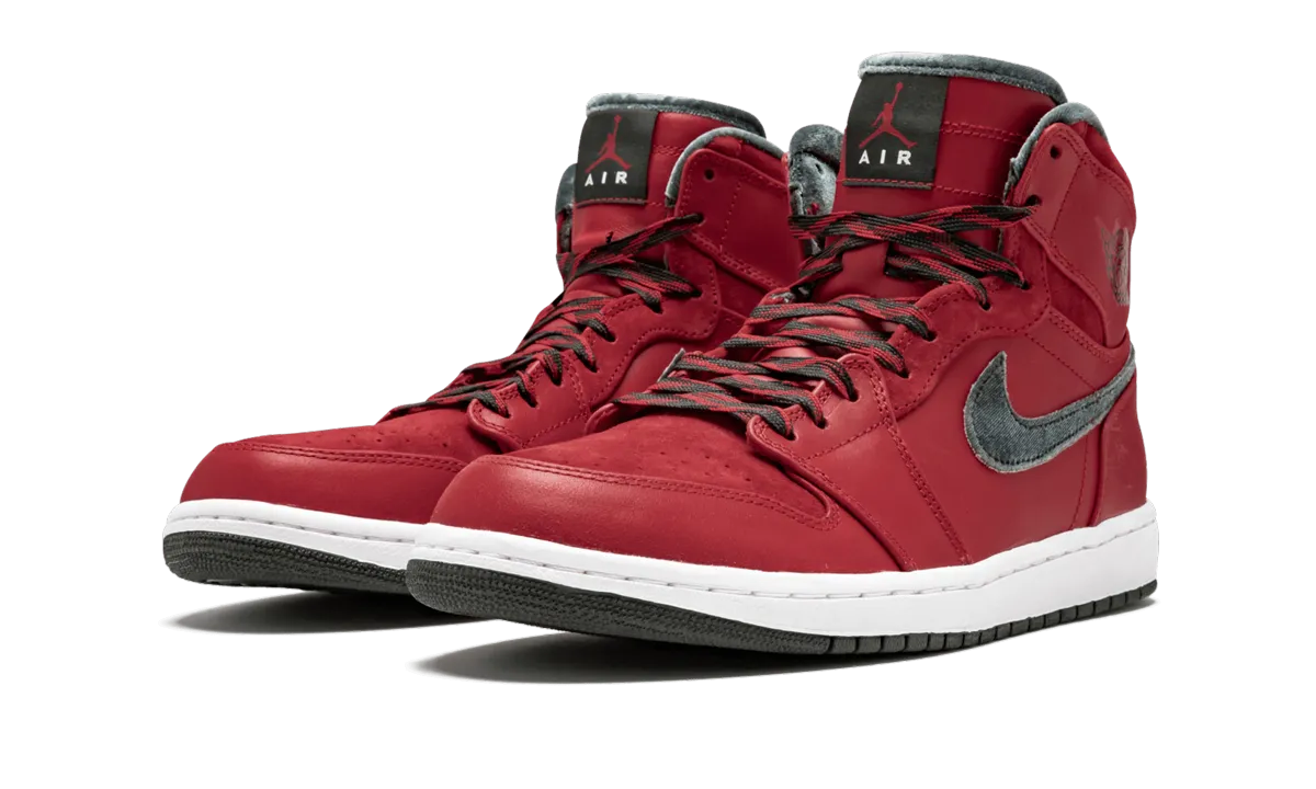 Supportive Control Air Jordan 1 Retro Hi Premier "Red Gucci"