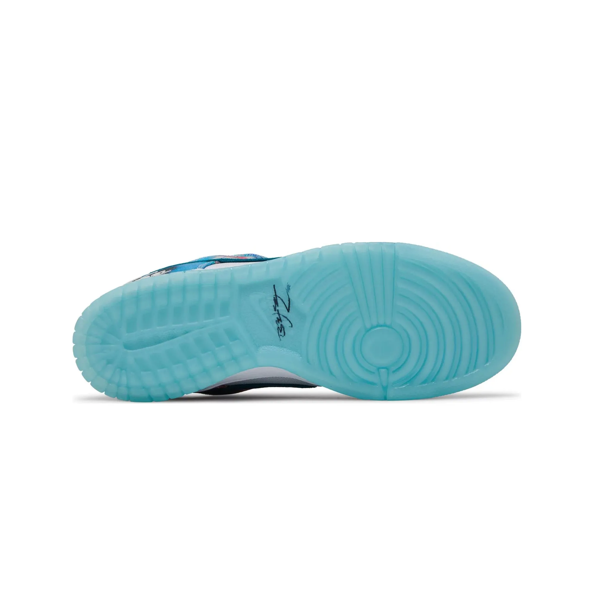 Nike SB Dunk Low Futura Laboratories 'Bleached Aqua' (2024) Quick Lace Toggle All-Weather Design