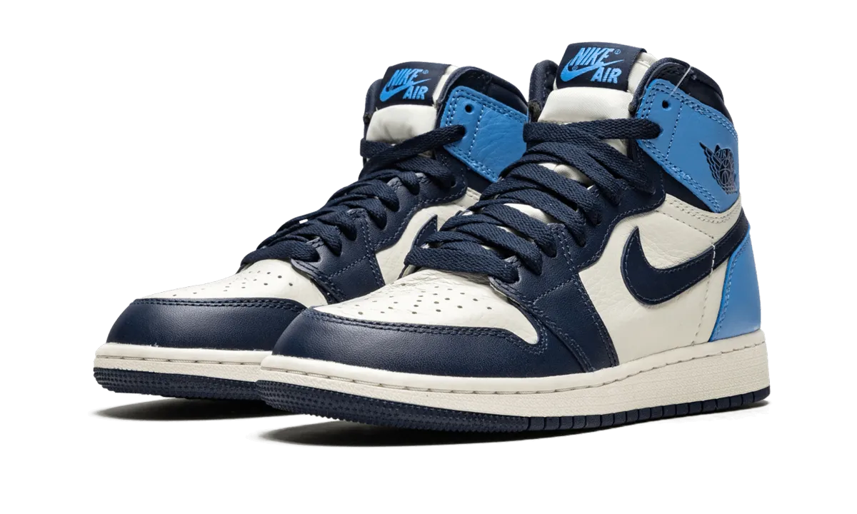 Air Jordan 1 Retro High OG GS "Obsidian/University Blue" Adaptive Grip