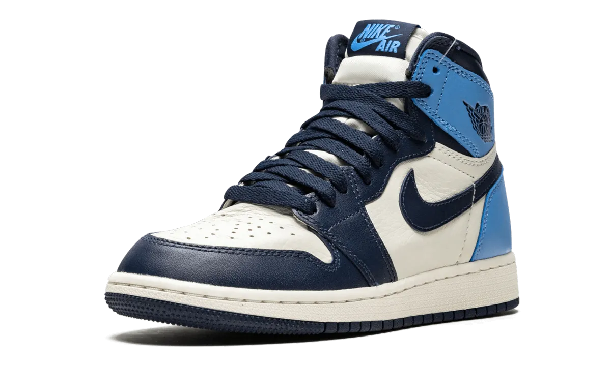Air Jordan 1 Retro High OG GS "Obsidian/University Blue" Balance Motion