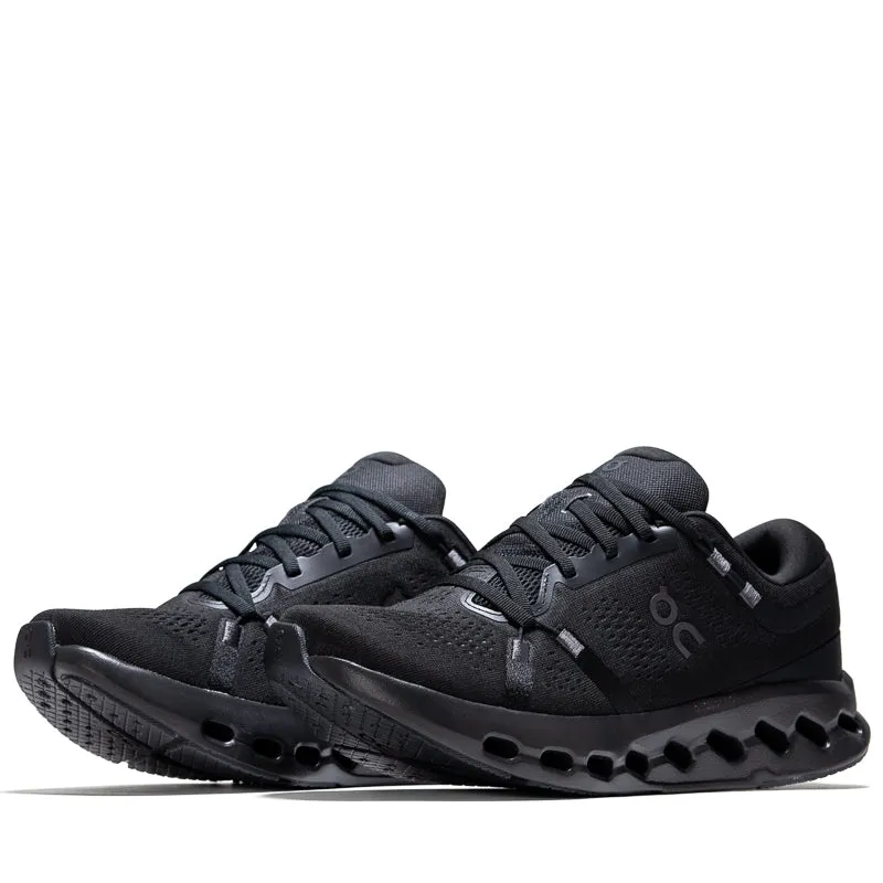 On Cloudsurfer 2 - Black/Black Foot Relief Airflow Optimized Structure