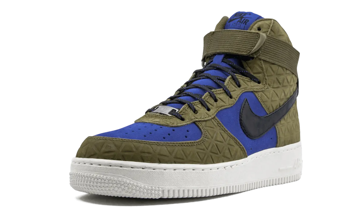 AIR FORCE 1 HI PRM SUEDE WMNS "Olive Flak" Flat Surface