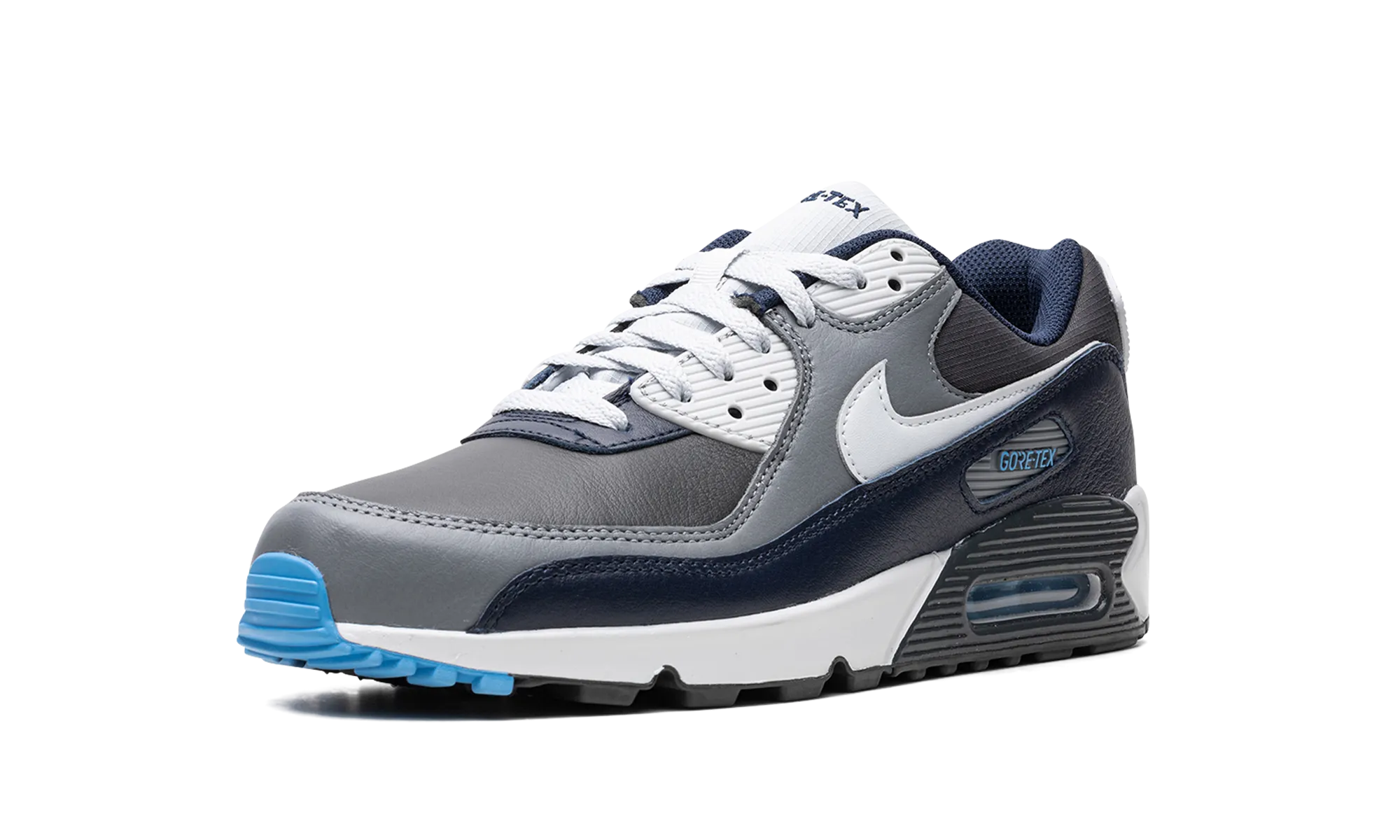 Air Max 90 Gore-Tex "Anthracite / Obsidian" toe - hugging