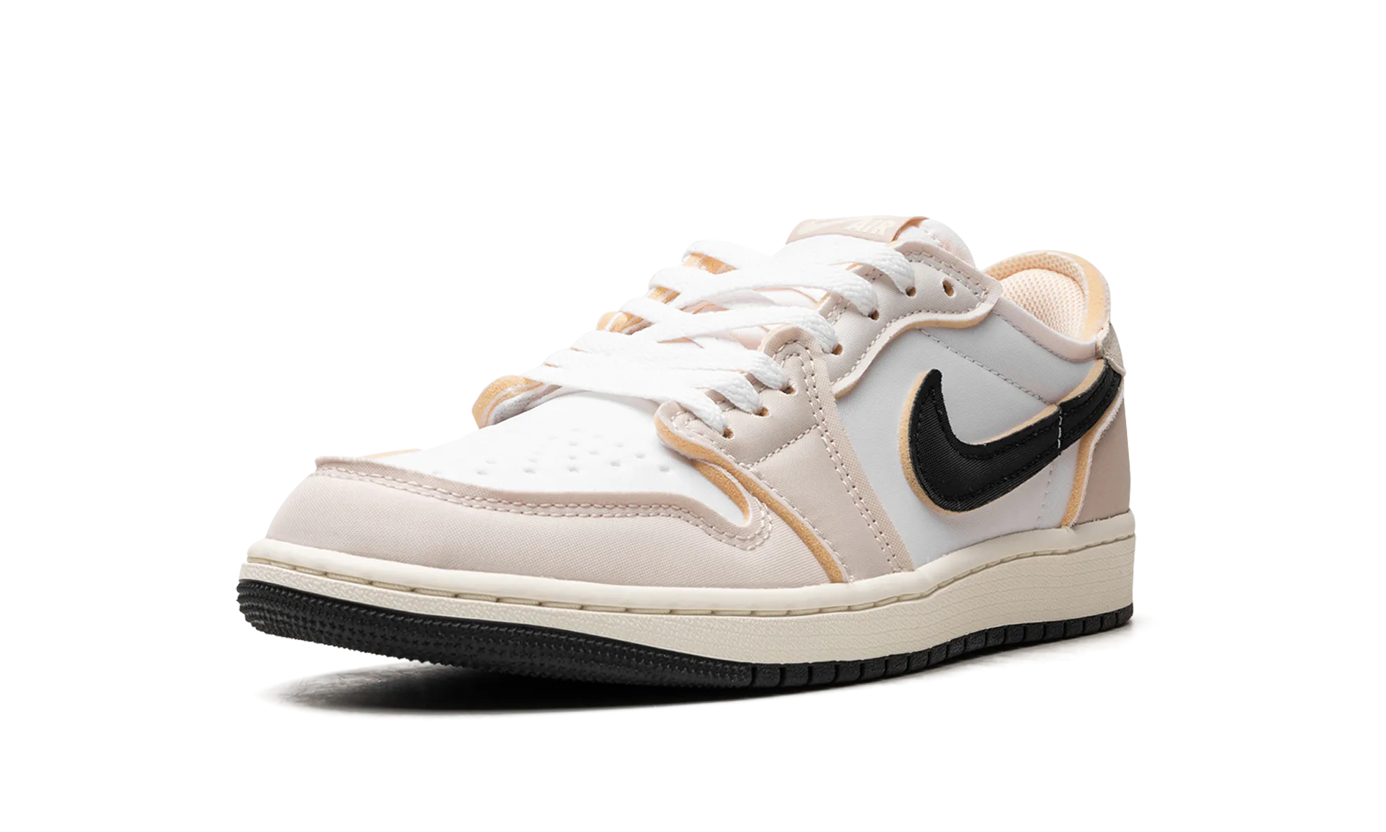 Air Jordan 1 Low OG EX "Coconut Milk" workout mode Elastic Straps