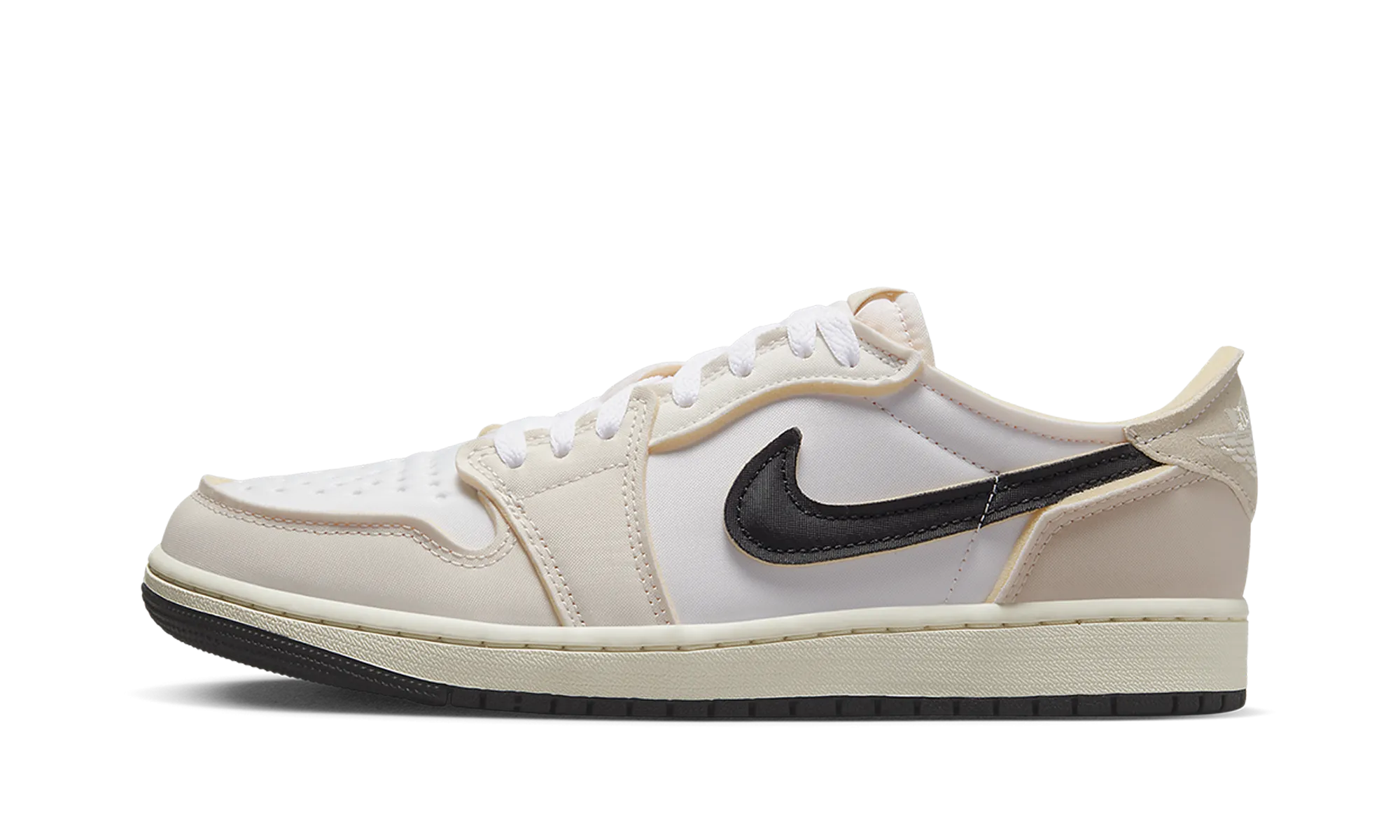 Move Easy Breathable Airflow Air Jordan 1 Low OG EX "Coconut Milk"