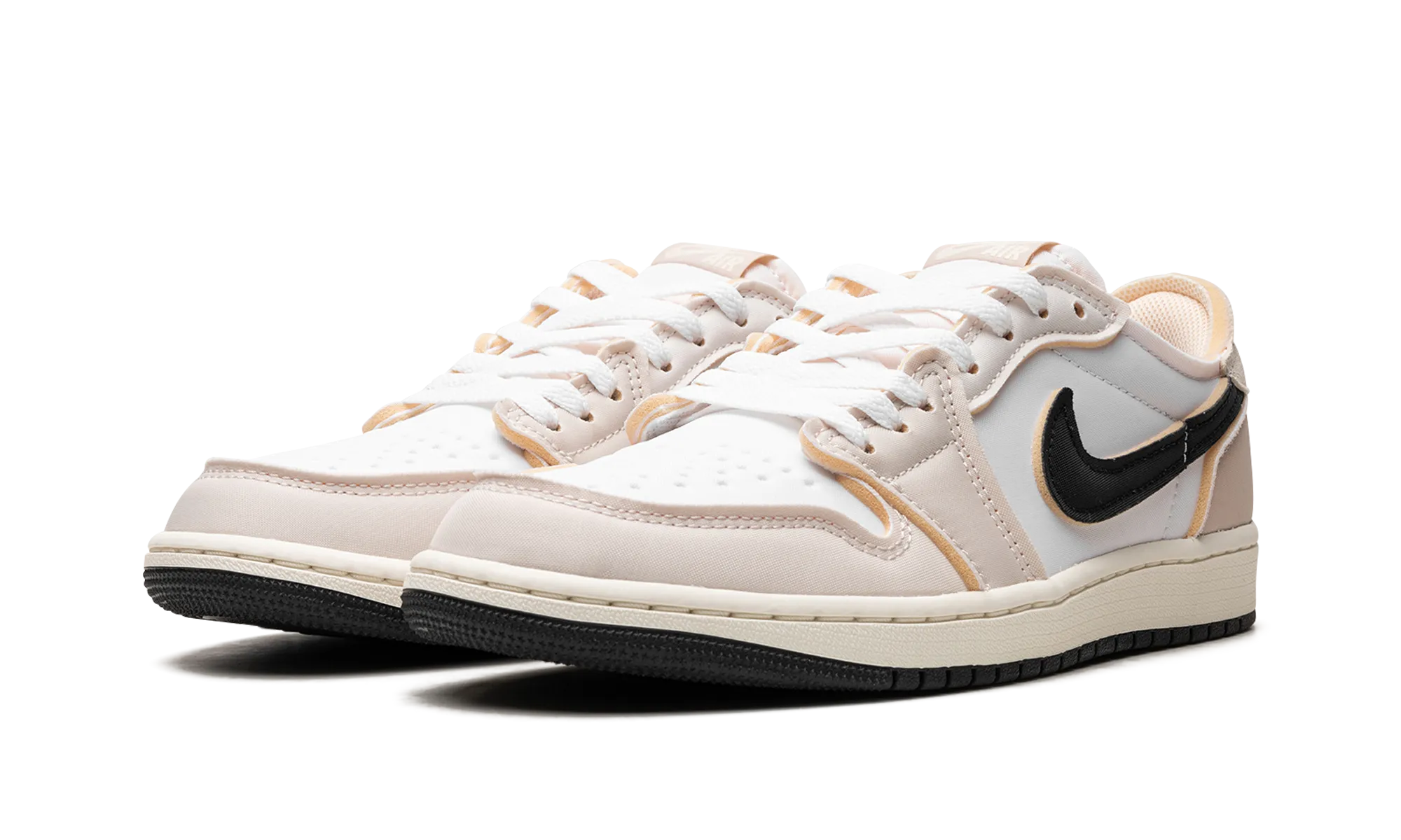 Air Jordan 1 Low OG EX "Coconut Milk" TPU plate Anti Collision Toe Box