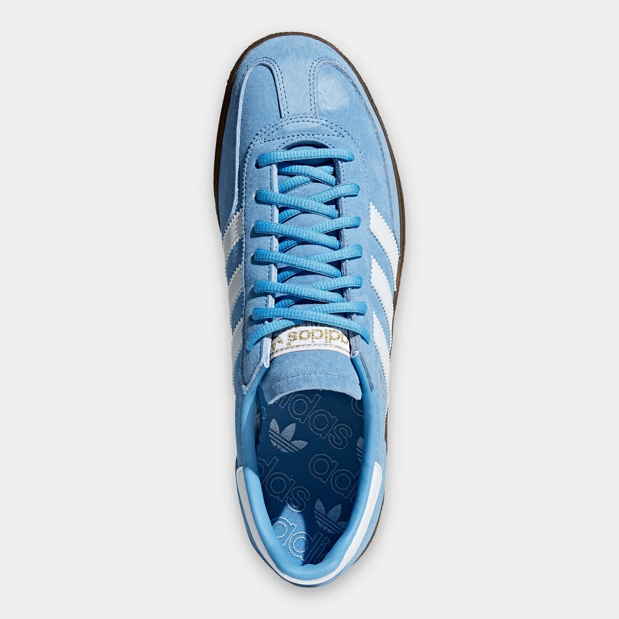 High Top Style Comfortable Strapping adidas Originals Handball Spezial / Light Blue