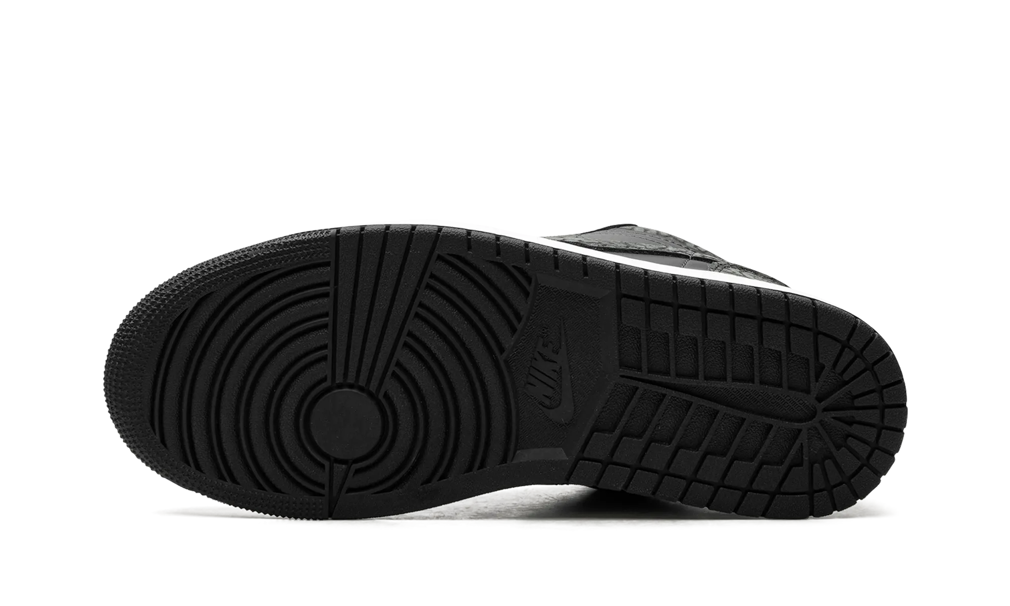 Air Jordan 1 Low "Black Elephant" Microfiber Insole