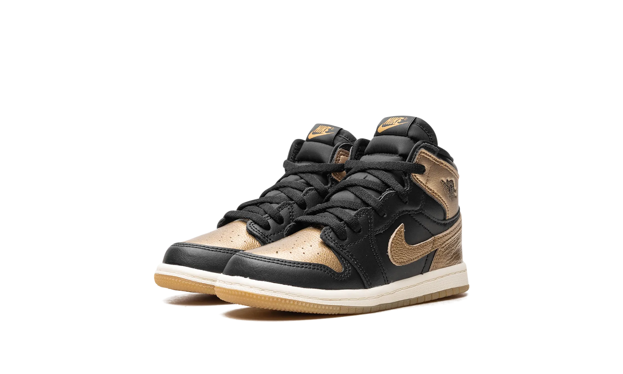 Breathable Insoles High Traction Air Jordan 1 TD "Black Metallic Gold"