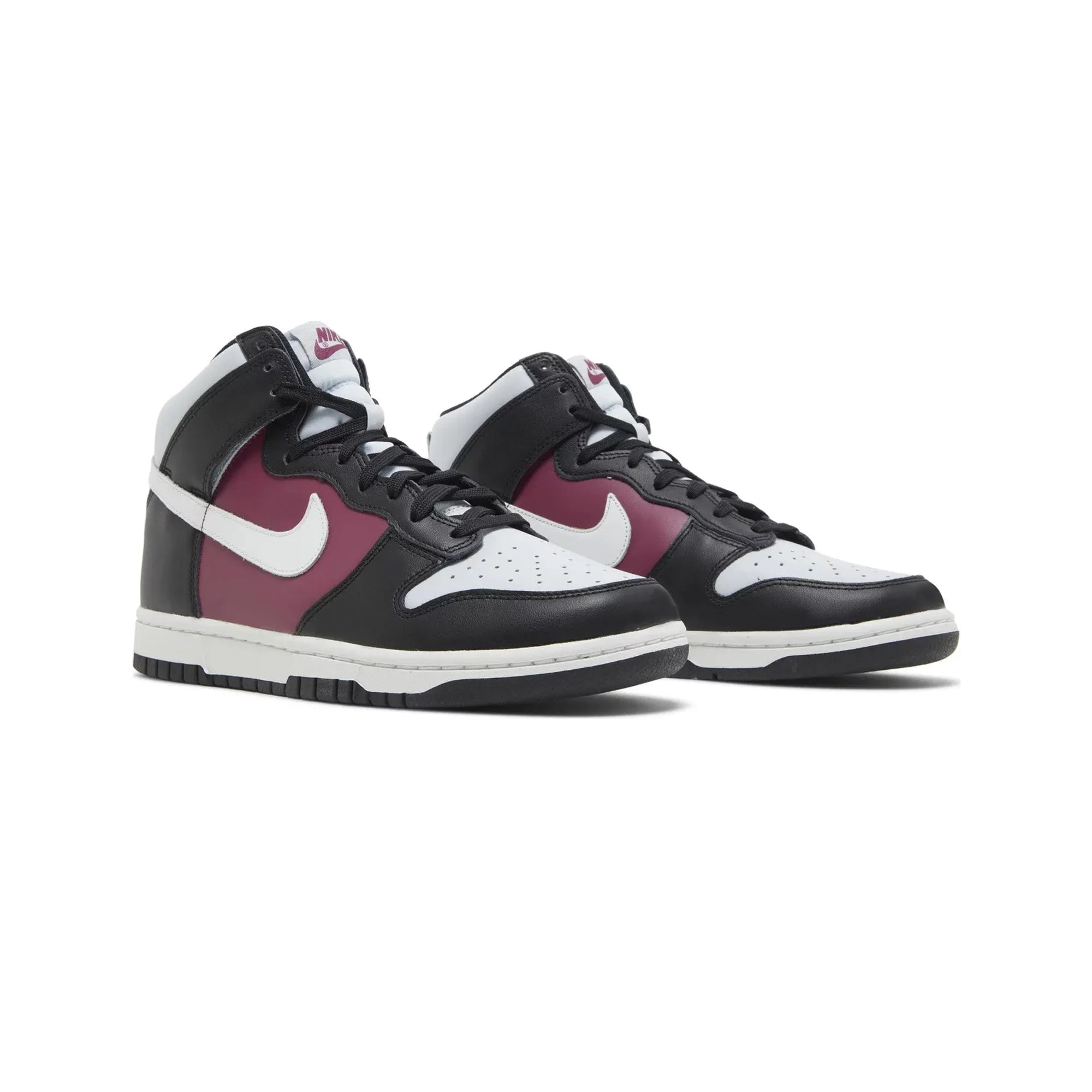 Nike Dunk High 'Black Rosewood Pure Platinum' Women's Supportive Fit