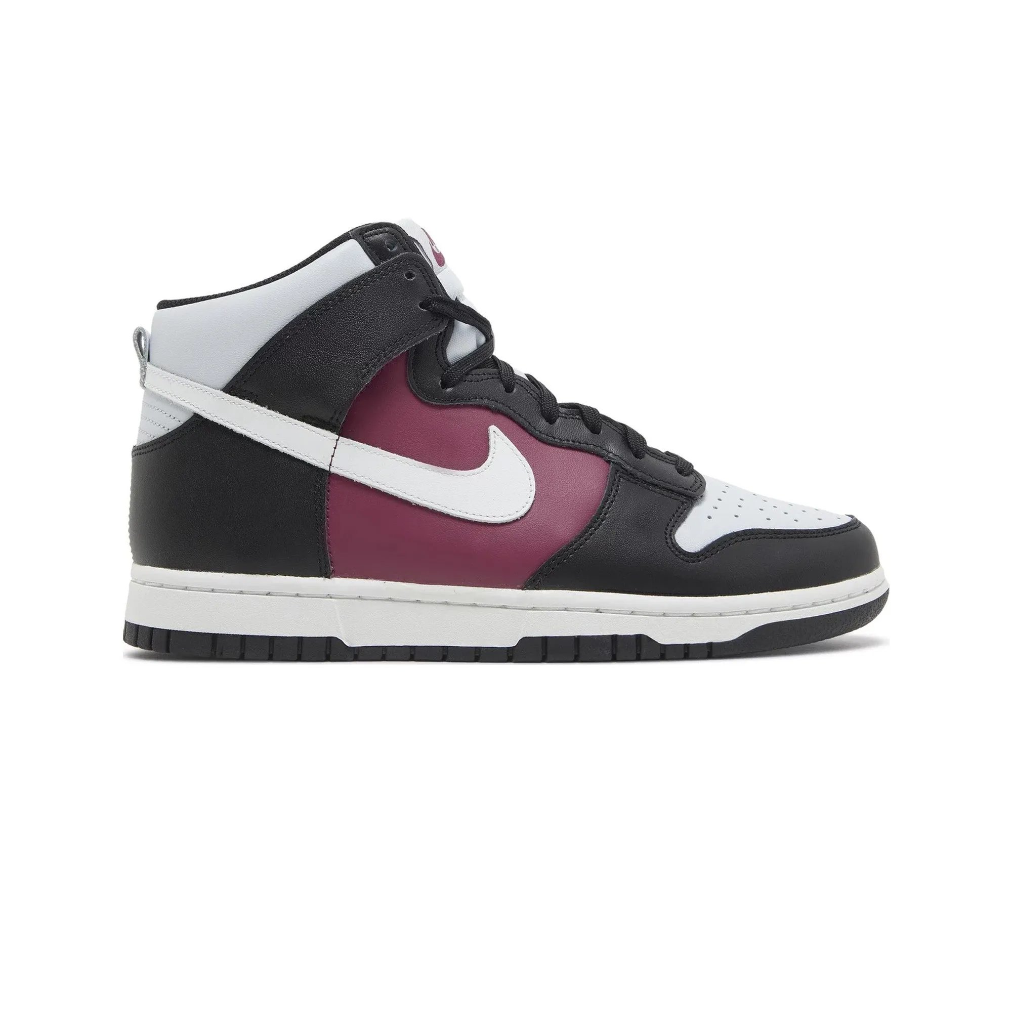 Pressure Relief Grooves Nike Dunk High 'Black Rosewood Pure Platinum' Women's