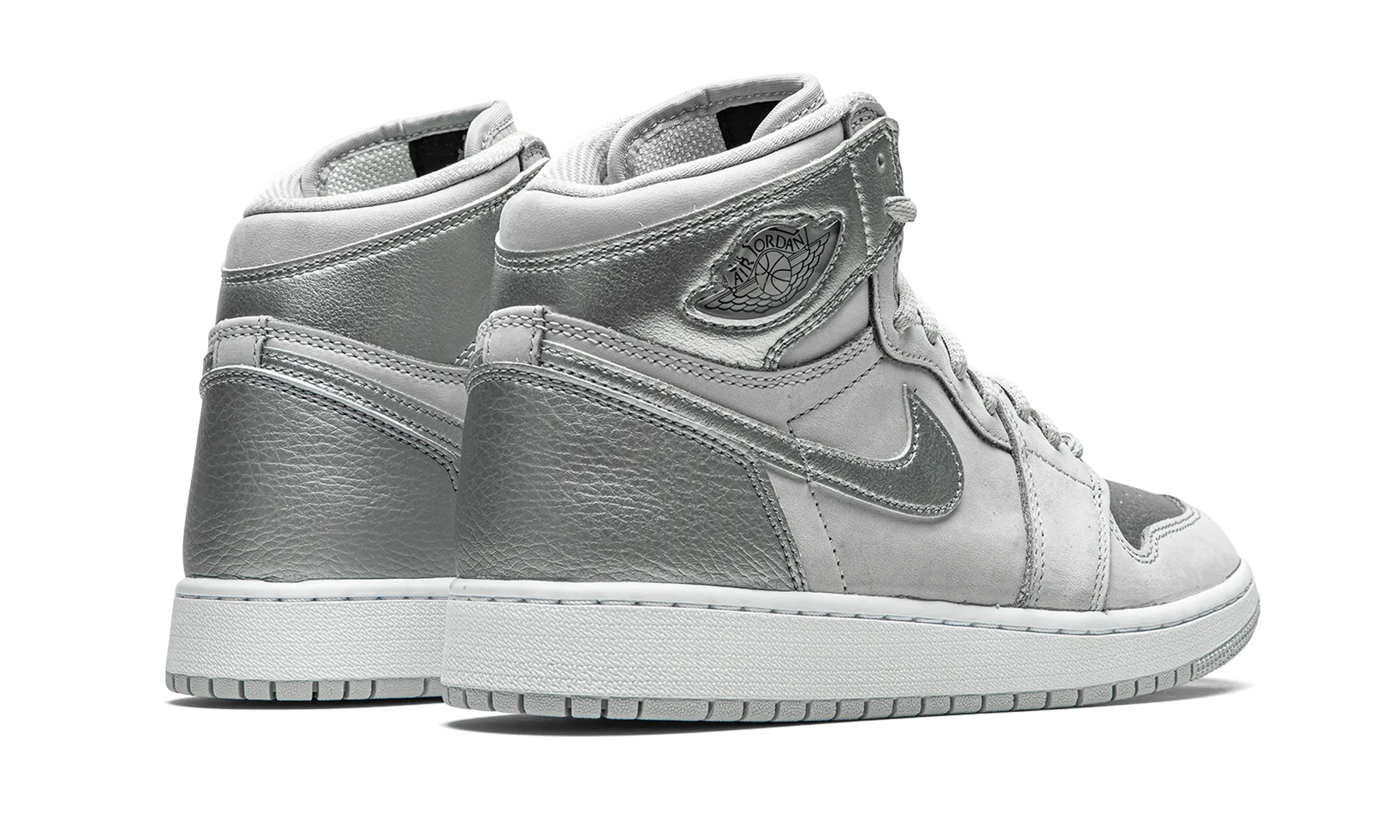 Anti Slip Rubber Outsole Air Jordan 1 High OG GS "Co.JP - Metallic Silver"