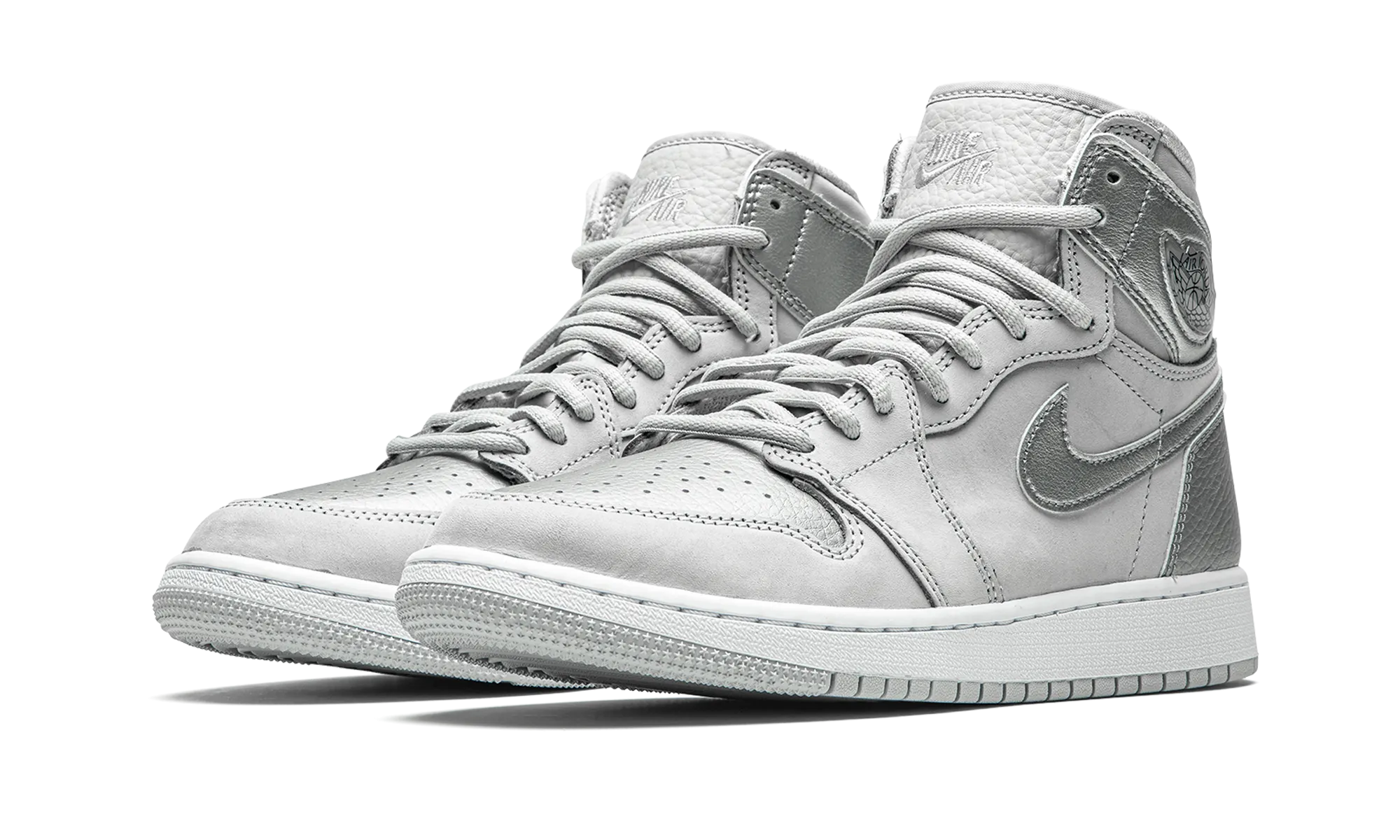 Air Jordan 1 High OG GS "Co.JP - Metallic Silver" Adaptive Shape